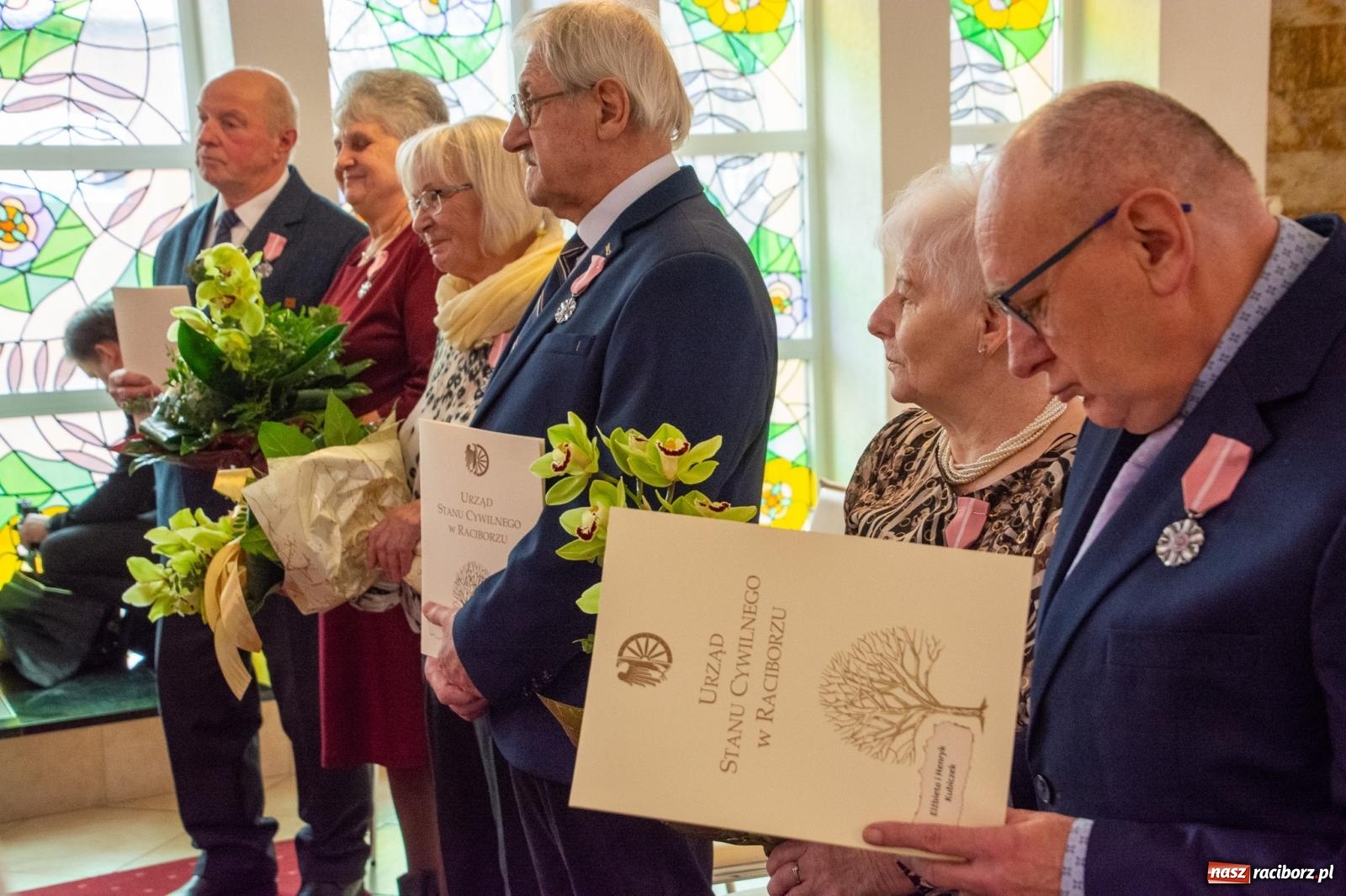 Zdjęcie w galerii na portalu naszraciborz.pl: Jubileusze małżeńskie w raciborskim USC [FOTO i WIDEO] wiadomości z regionu