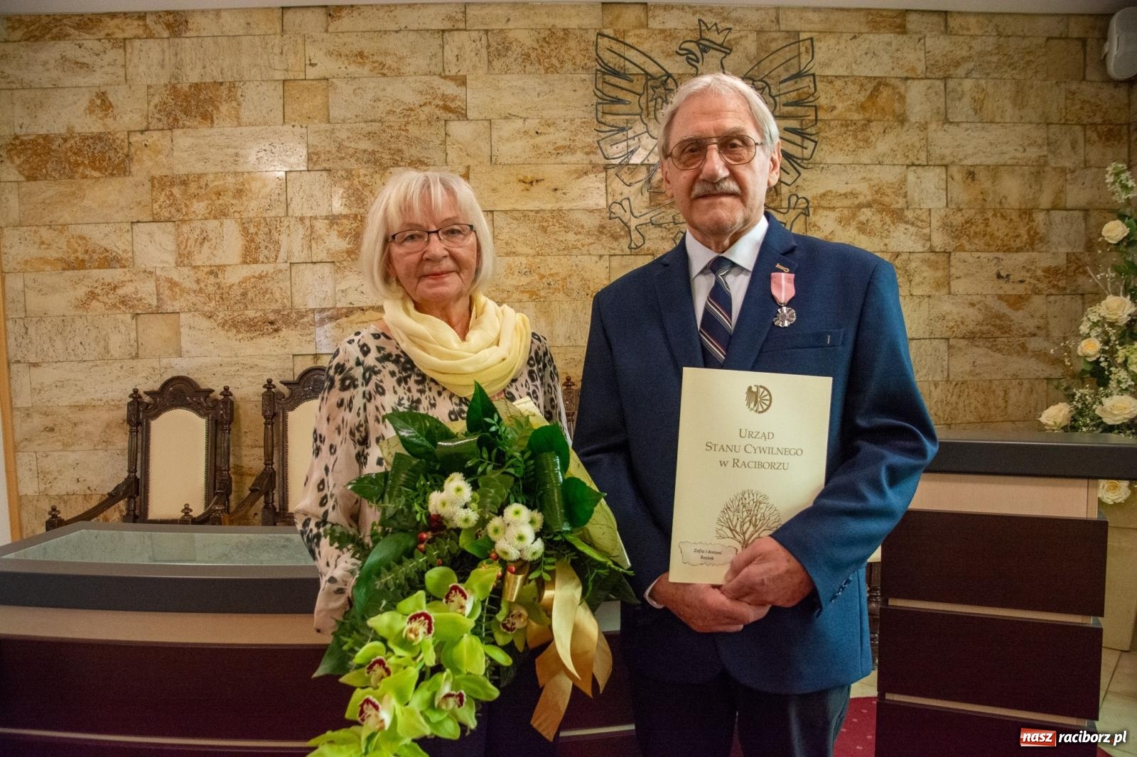 Zdjęcie w galerii na portalu naszraciborz.pl: Jubileusze małżeńskie w raciborskim USC [FOTO i WIDEO] wiadomości z regionu