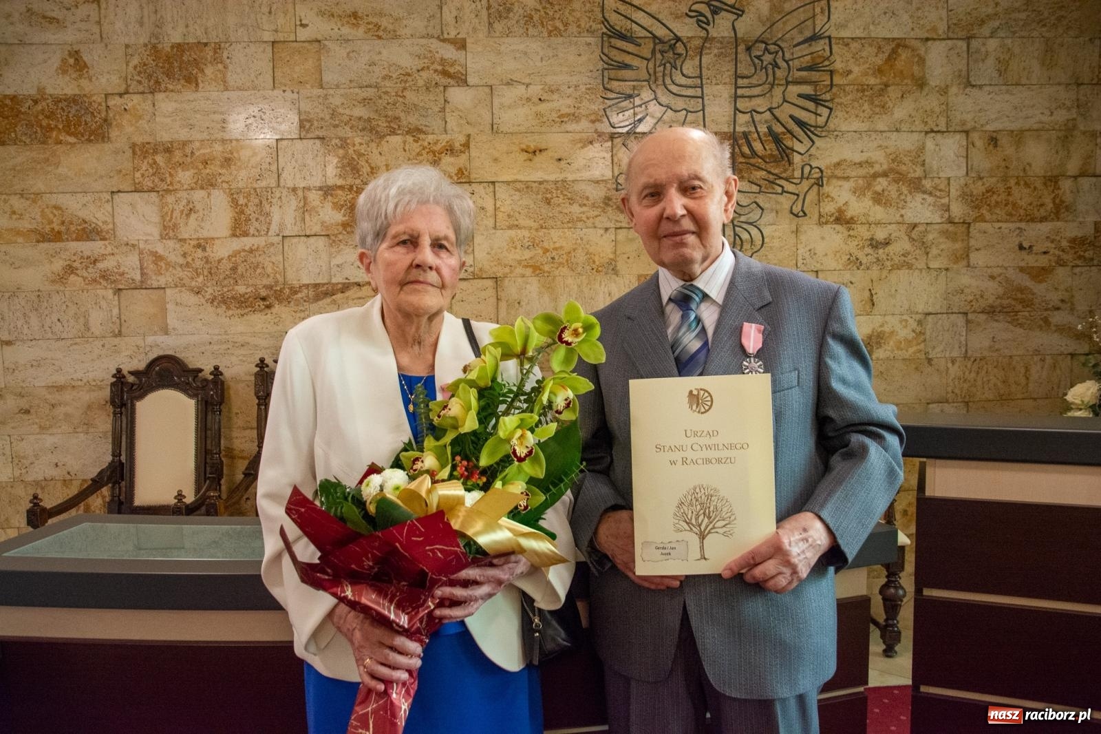 Zdjęcie w galerii na portalu naszraciborz.pl: Jubileusze małżeńskie w raciborskim USC [FOTO i WIDEO] wiadomości z regionu