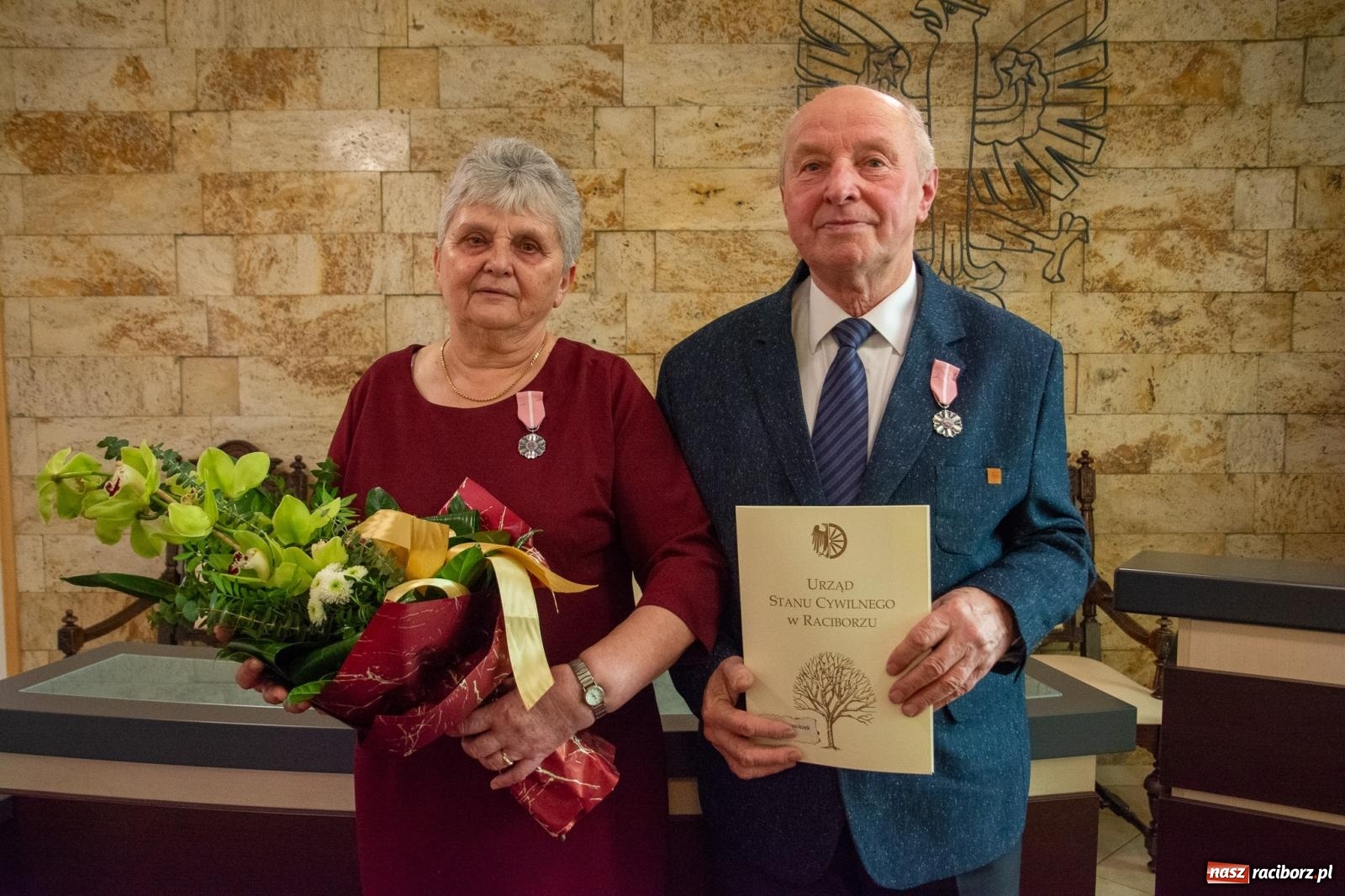 Zdjęcie w galerii na portalu naszraciborz.pl: Jubileusze małżeńskie w raciborskim USC [FOTO i WIDEO] wiadomości z regionu