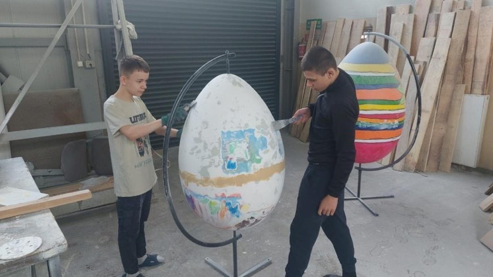 Zdjęcie w galerii na portalu naszraciborz.pl: Racibórz rozpoczyna przygotowania do Świąt Wielkanocy wiadomości z regionu