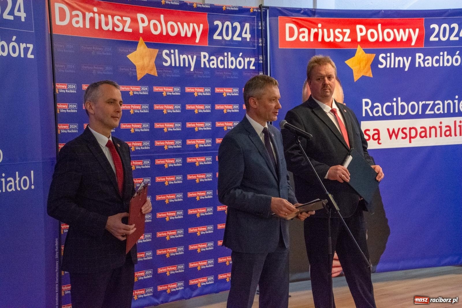 Zdjęcie w galerii na portalu naszraciborz.pl: Dariusz Polowy zaprezentował kandydatów swojego komitetu wiadomości z regionu