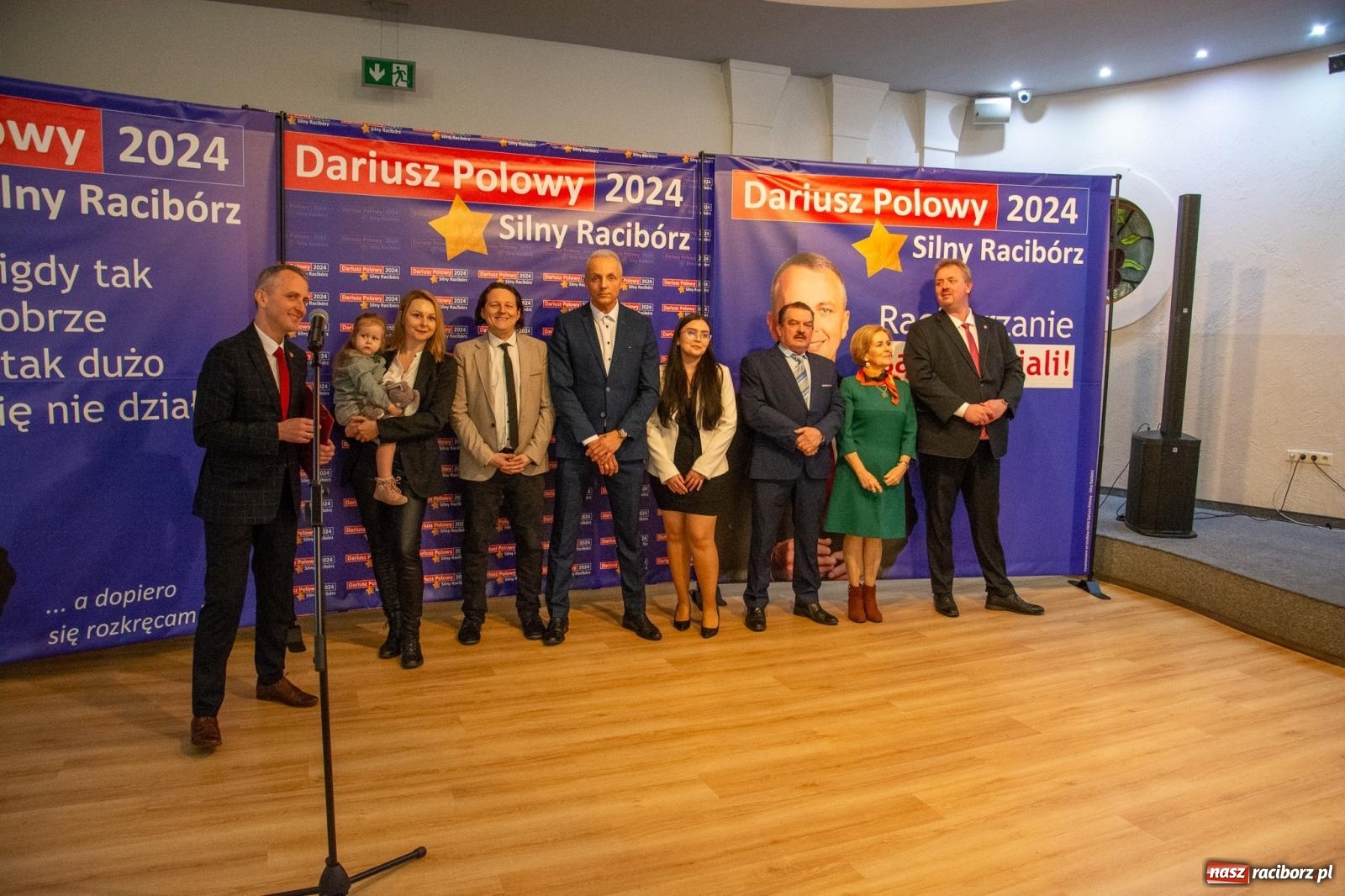 Zdjęcie w galerii na portalu naszraciborz.pl: Dariusz Polowy zaprezentował kandydatów swojego komitetu wiadomości z regionu