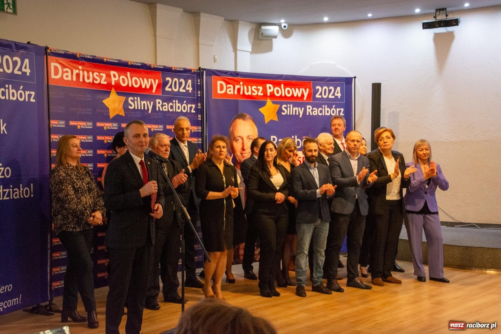 Zdjęcie w galerii na portalu naszraciborz.pl: Dariusz Polowy zaprezentował kandydatów swojego komitetu wiadomości z regionu