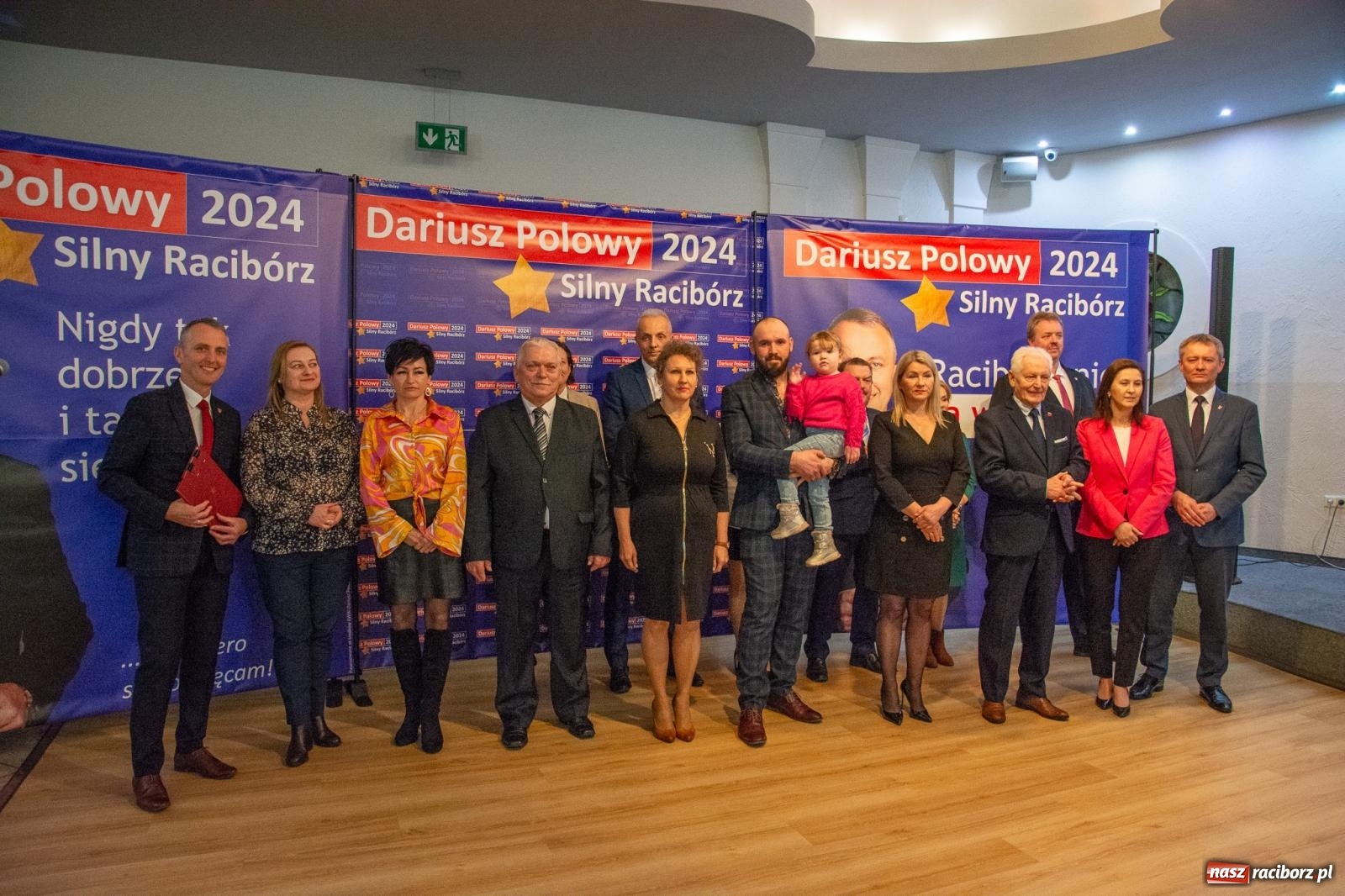 Zdjęcie w galerii na portalu naszraciborz.pl: Dariusz Polowy zaprezentował kandydatów swojego komitetu wiadomości z regionu