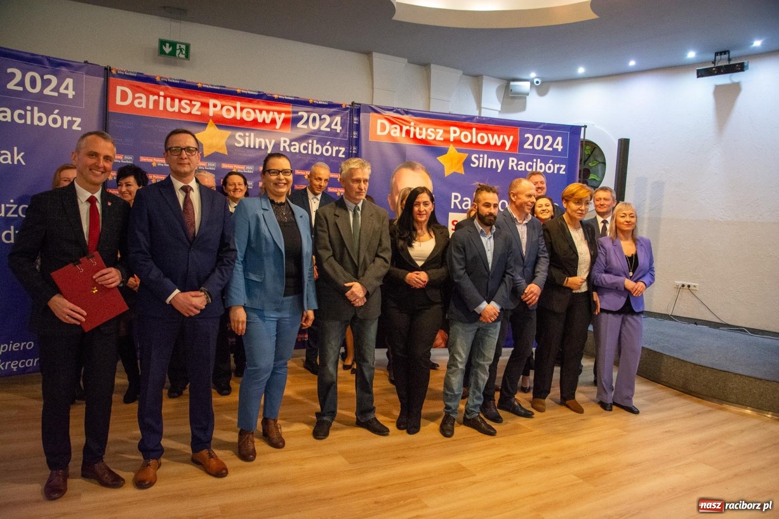 Zdjęcie w galerii na portalu naszraciborz.pl: Dariusz Polowy zaprezentował kandydatów swojego komitetu wiadomości z regionu