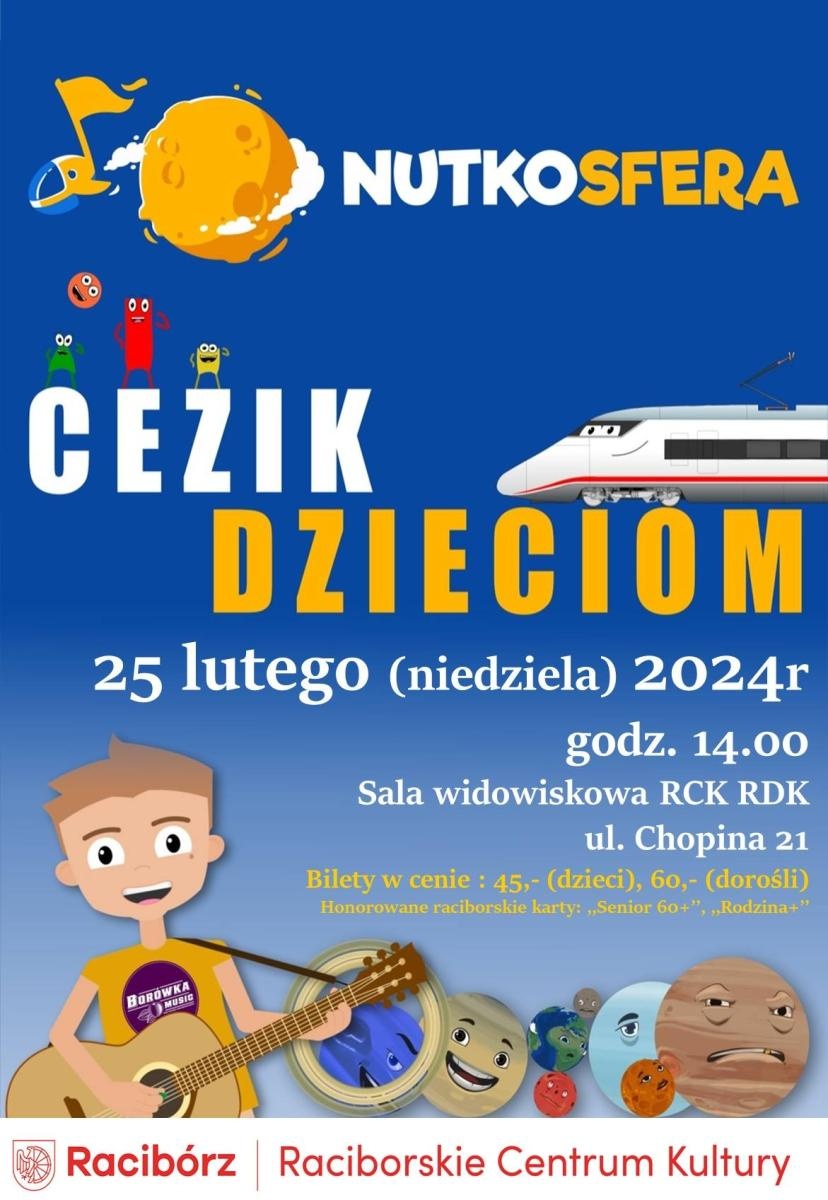 Zdjęcie w galerii na portalu naszraciborz.pl: NutkoSfera – CeZik dzieciom już w tę niedzielę wiadomości z regionu