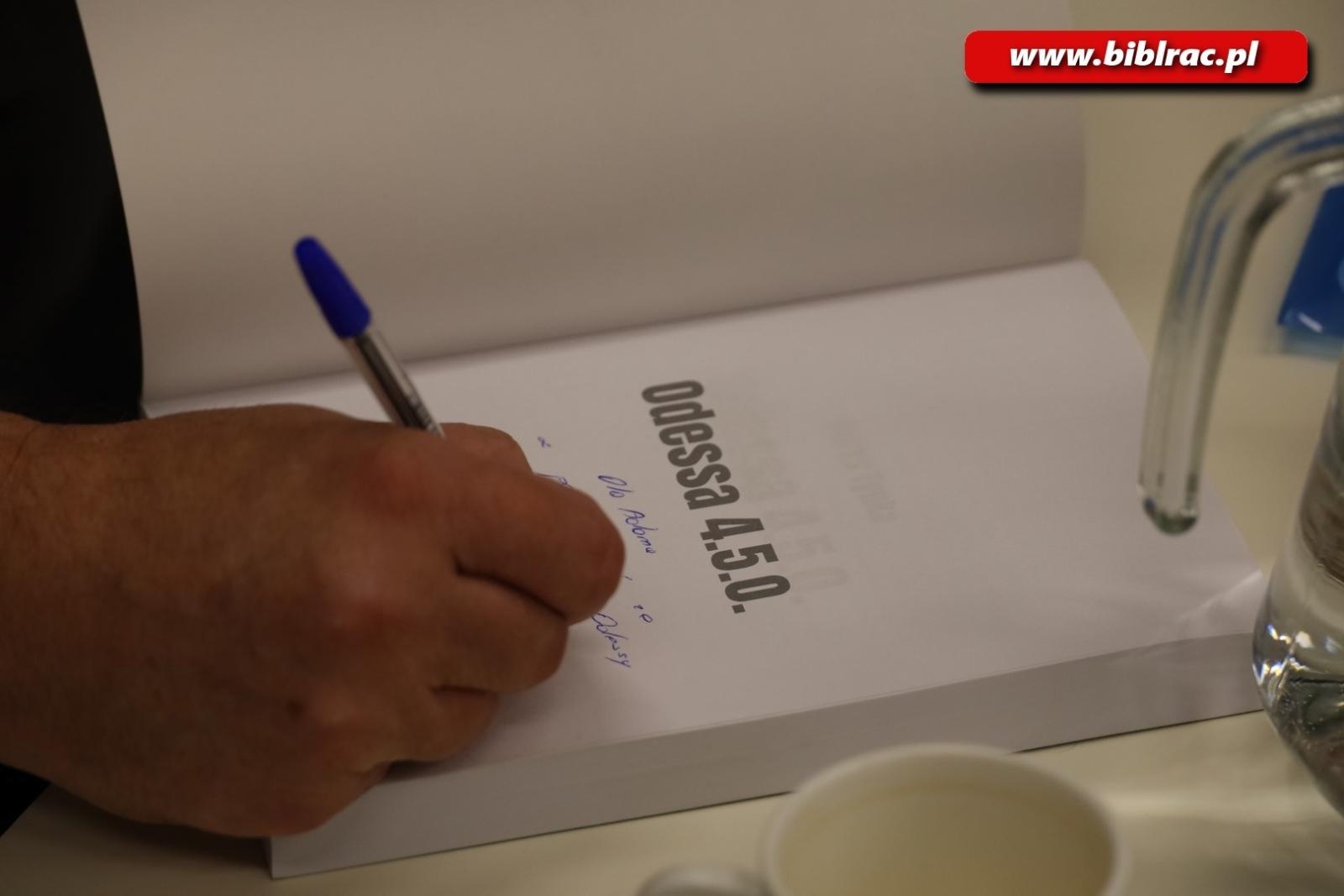 Zdjęcie w galerii na portalu naszraciborz.pl: Sekrety Odessy z Borysem Tynką w raciborskiej bibliotece wiadomości z regionu