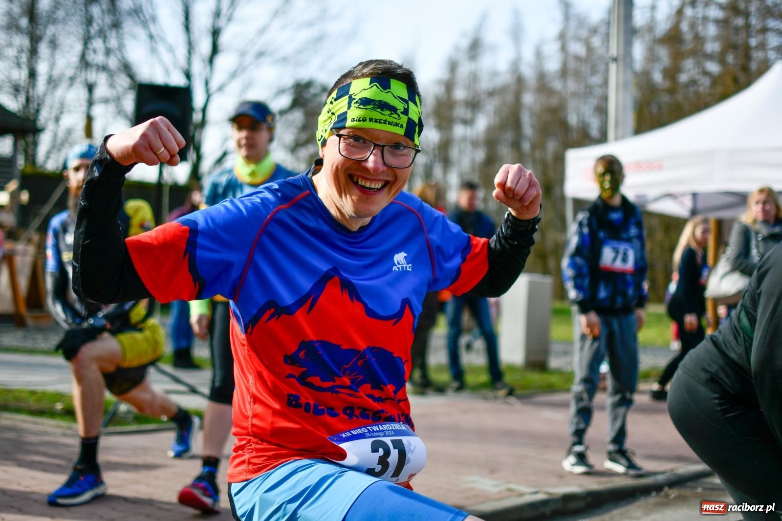 Zdjęcie w galerii na portalu naszraciborz.pl: Mateusz Wolnik wygrał XII Bieg Twardziela w Raciborzu wiadomości z regionu