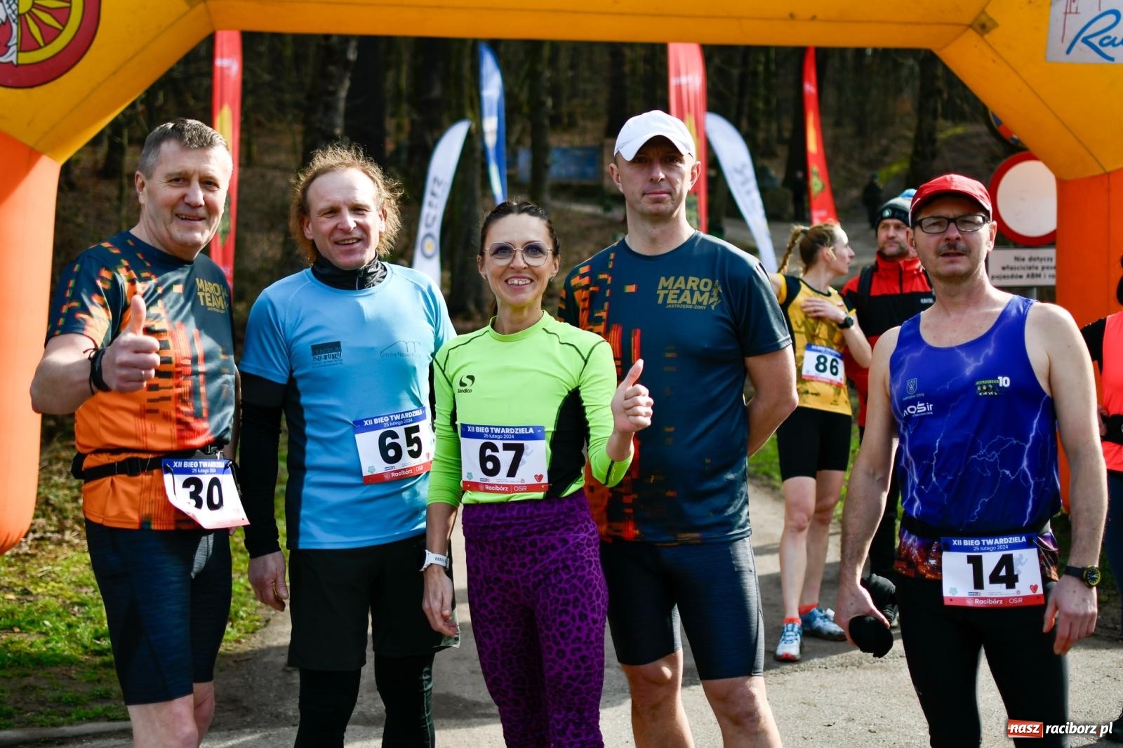 Zdjęcie w galerii na portalu naszraciborz.pl: Mateusz Wolnik wygrał XII Bieg Twardziela w Raciborzu wiadomości z regionu