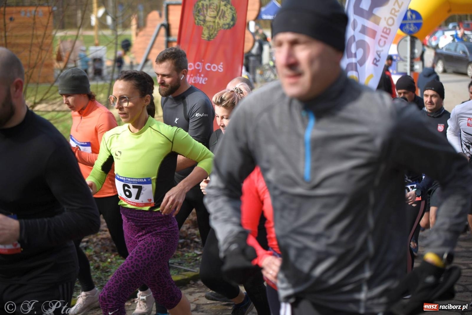 Zdjęcie w galerii na portalu naszraciborz.pl: Raciborski XII Bieg Twardziela na bis! wiadomości z regionu