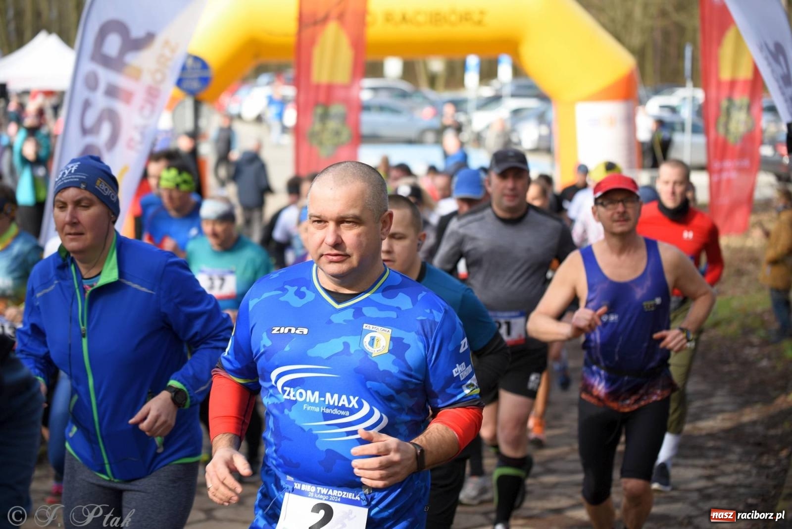 Zdjęcie w galerii na portalu naszraciborz.pl: Raciborski XII Bieg Twardziela na bis! wiadomości z regionu