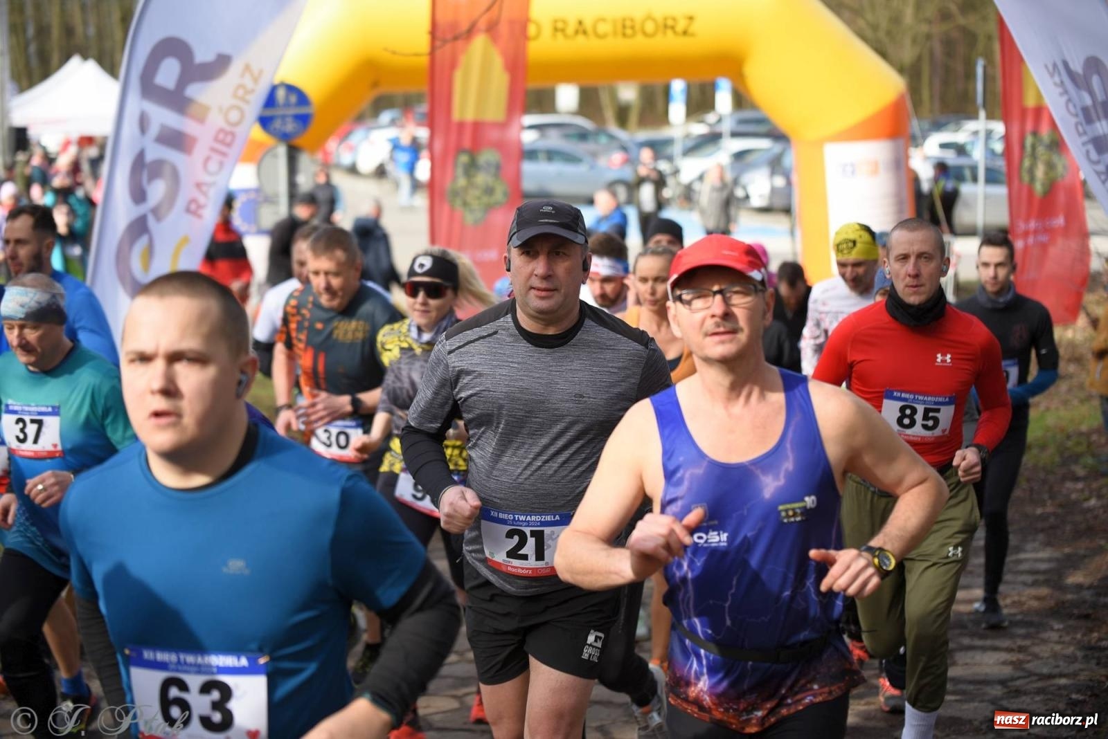 Zdjęcie w galerii na portalu naszraciborz.pl: Raciborski XII Bieg Twardziela na bis! wiadomości z regionu