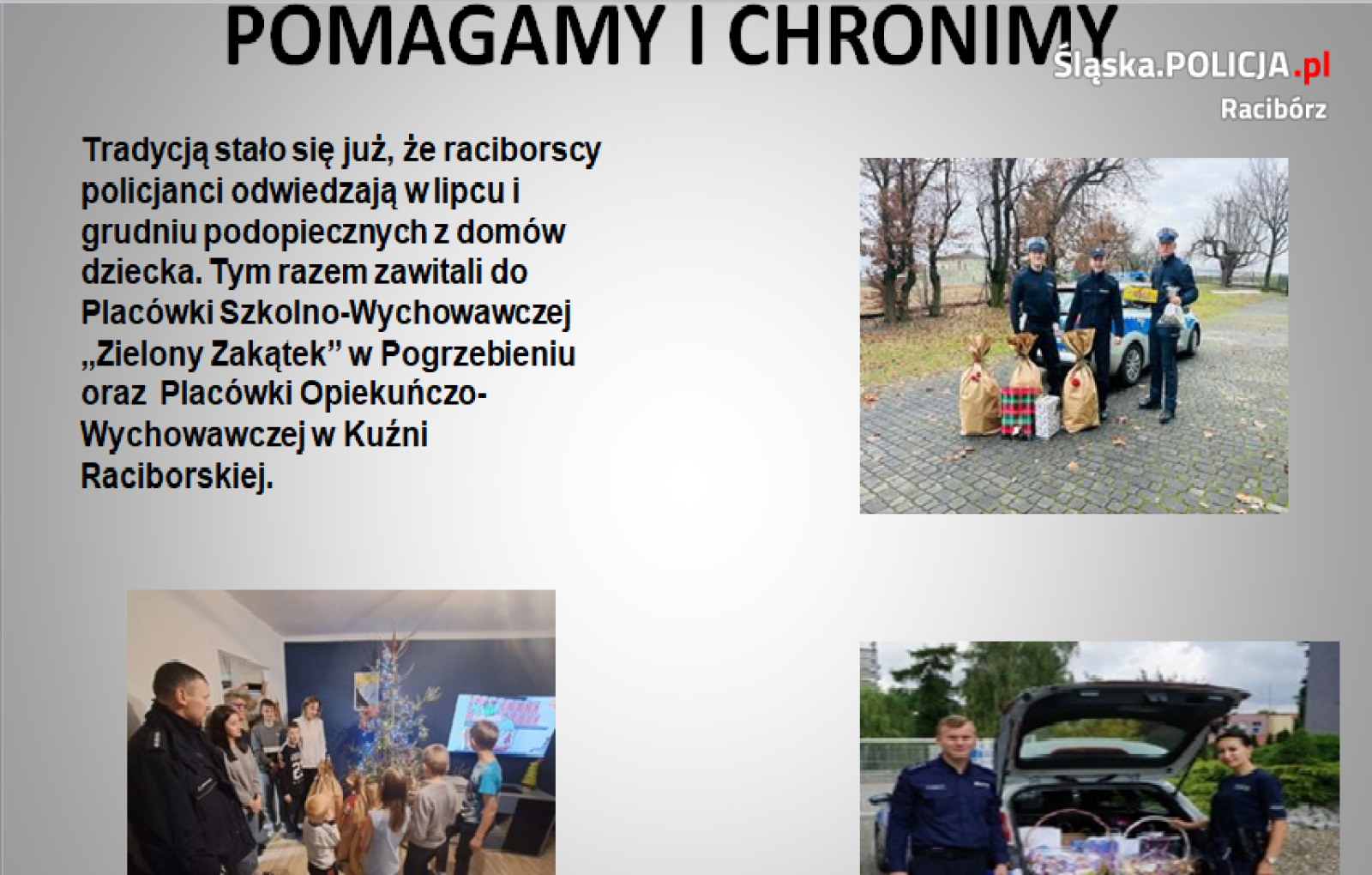 Zdjęcie w galerii na portalu naszraciborz.pl: Odprawa roczna w raciborskiej komendzie policji wiadomości z regionu