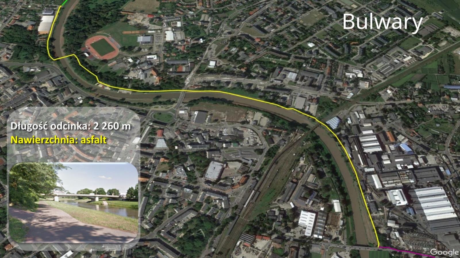 Zdjęcie w galerii na portalu naszraciborz.pl: Tak wytyczono trasę Blue Velo po Raciborzu wiadomości z regionu