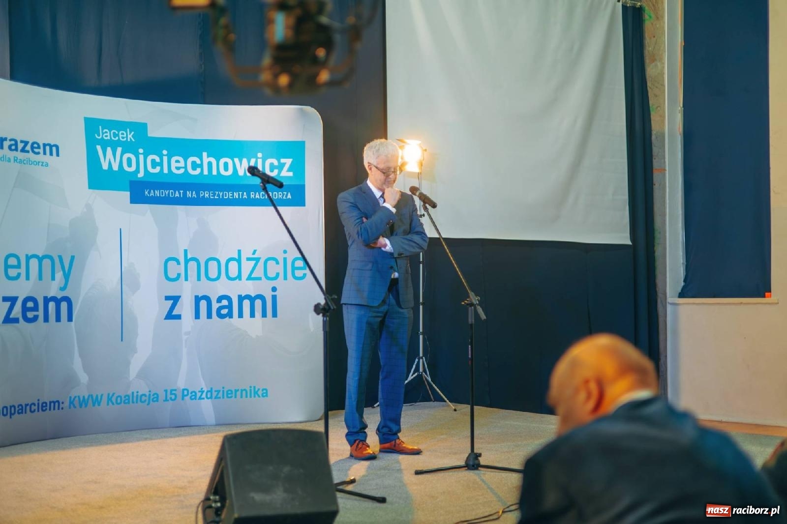 Zdjęcie w galerii na portalu naszraciborz.pl: Potencjał Raciborza jest marnowany! Konwencja wyborcza Jacka Wojciechowicza i jego drużyn wiadomości z regionu