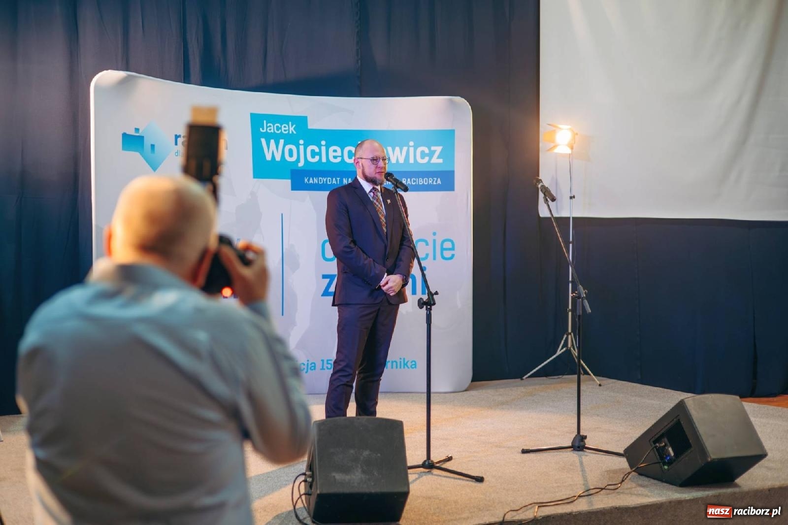 Zdjęcie w galerii na portalu naszraciborz.pl: Potencjał Raciborza jest marnowany! Konwencja wyborcza Jacka Wojciechowicza i jego drużyn wiadomości z regionu