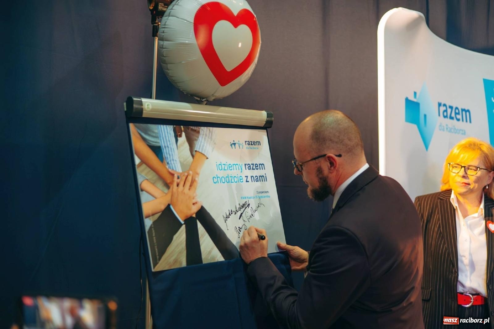 Zdjęcie w galerii na portalu naszraciborz.pl: Potencjał Raciborza jest marnowany! Konwencja wyborcza Jacka Wojciechowicza i jego drużyn wiadomości z regionu