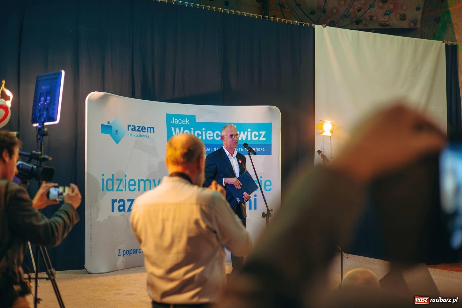 Zdjęcie w galerii na portalu naszraciborz.pl: Potencjał Raciborza jest marnowany! Konwencja wyborcza Jacka Wojciechowicza i jego drużyn wiadomości z regionu