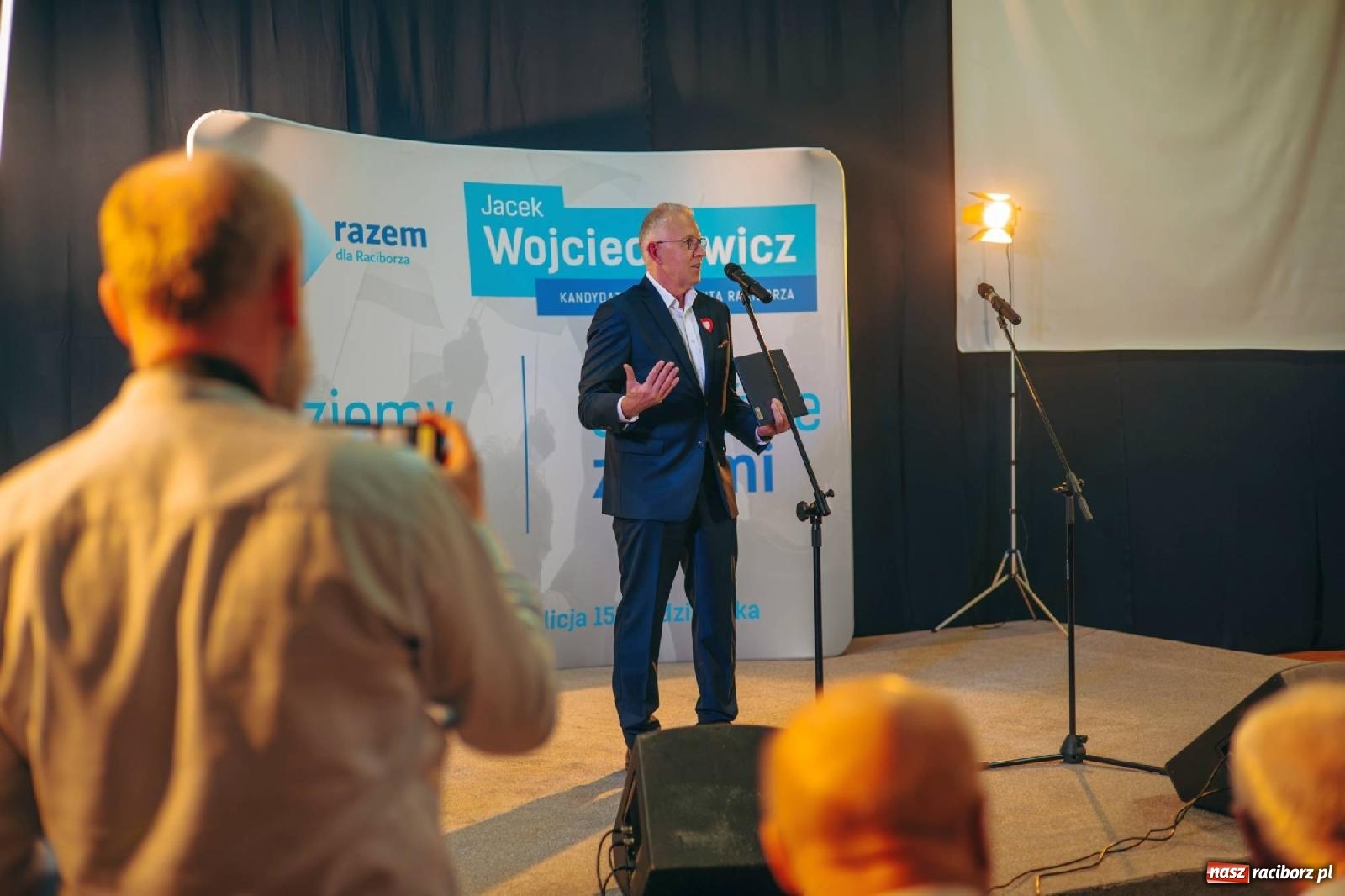 Zdjęcie w galerii na portalu naszraciborz.pl: Potencjał Raciborza jest marnowany! Konwencja wyborcza Jacka Wojciechowicza i jego drużyn wiadomości z regionu