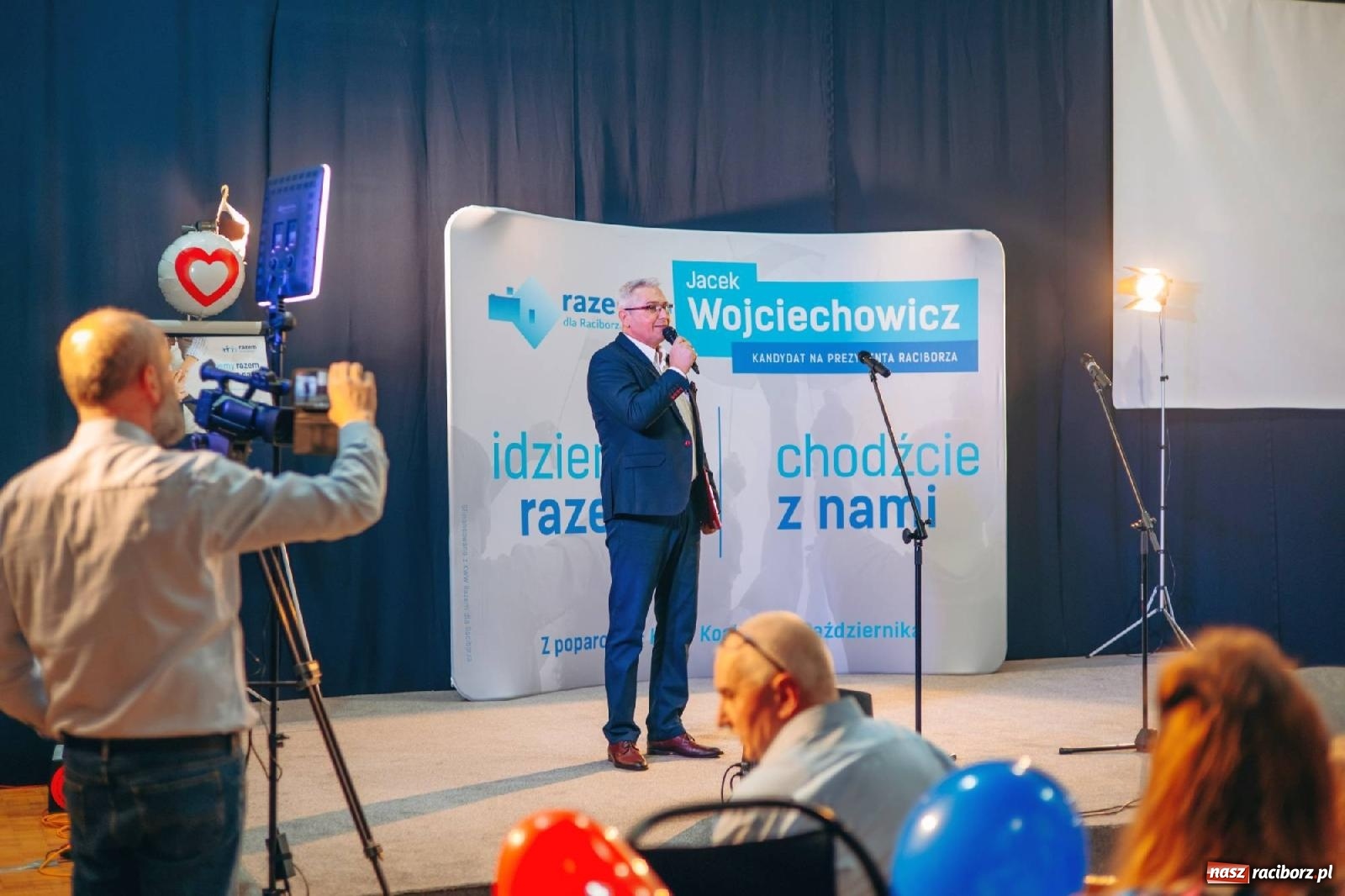 Zdjęcie w galerii na portalu naszraciborz.pl: Potencjał Raciborza jest marnowany! Konwencja wyborcza Jacka Wojciechowicza i jego drużyn wiadomości z regionu