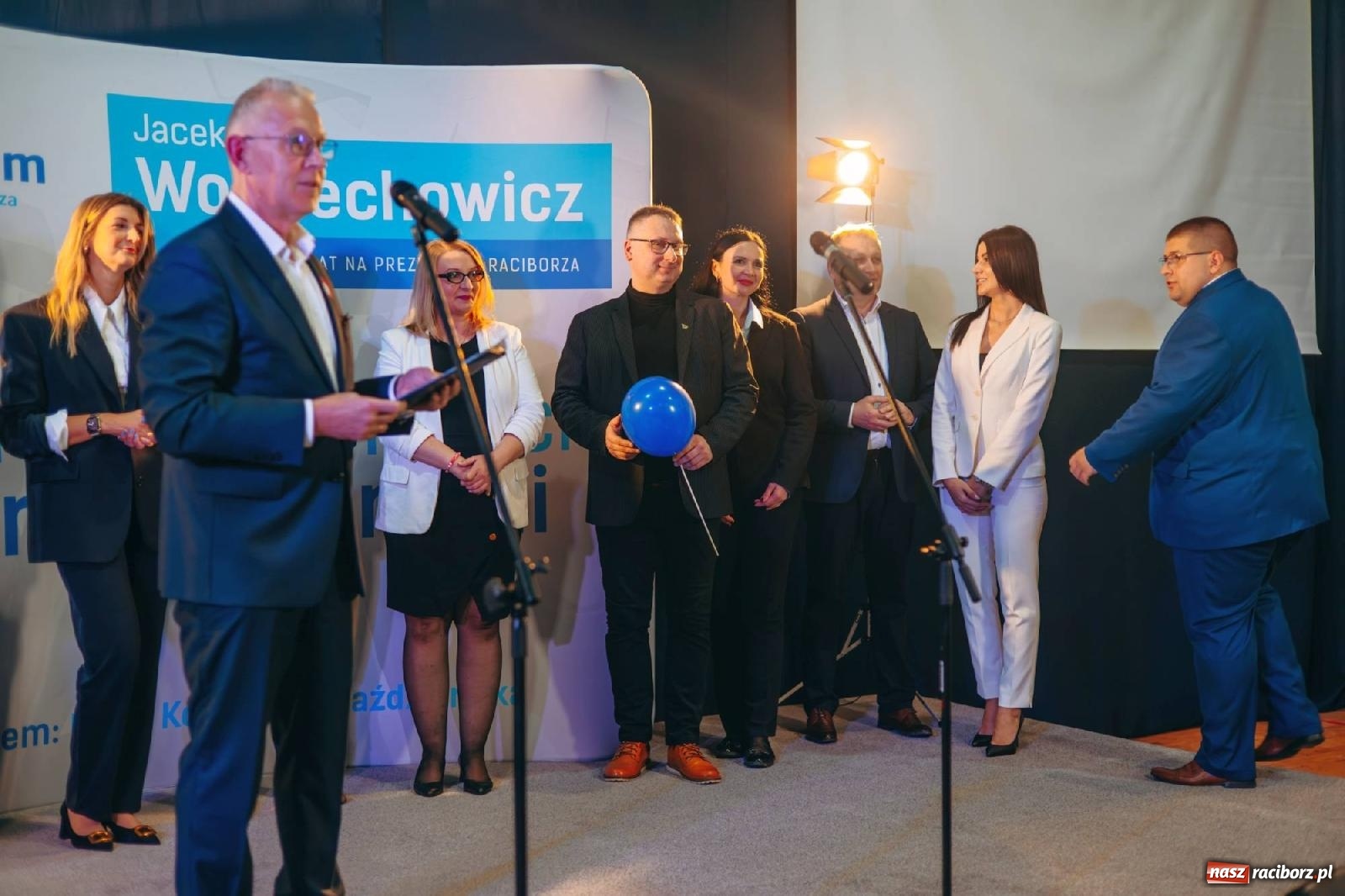 Zdjęcie w galerii na portalu naszraciborz.pl: Potencjał Raciborza jest marnowany! Konwencja wyborcza Jacka Wojciechowicza i jego drużyn wiadomości z regionu