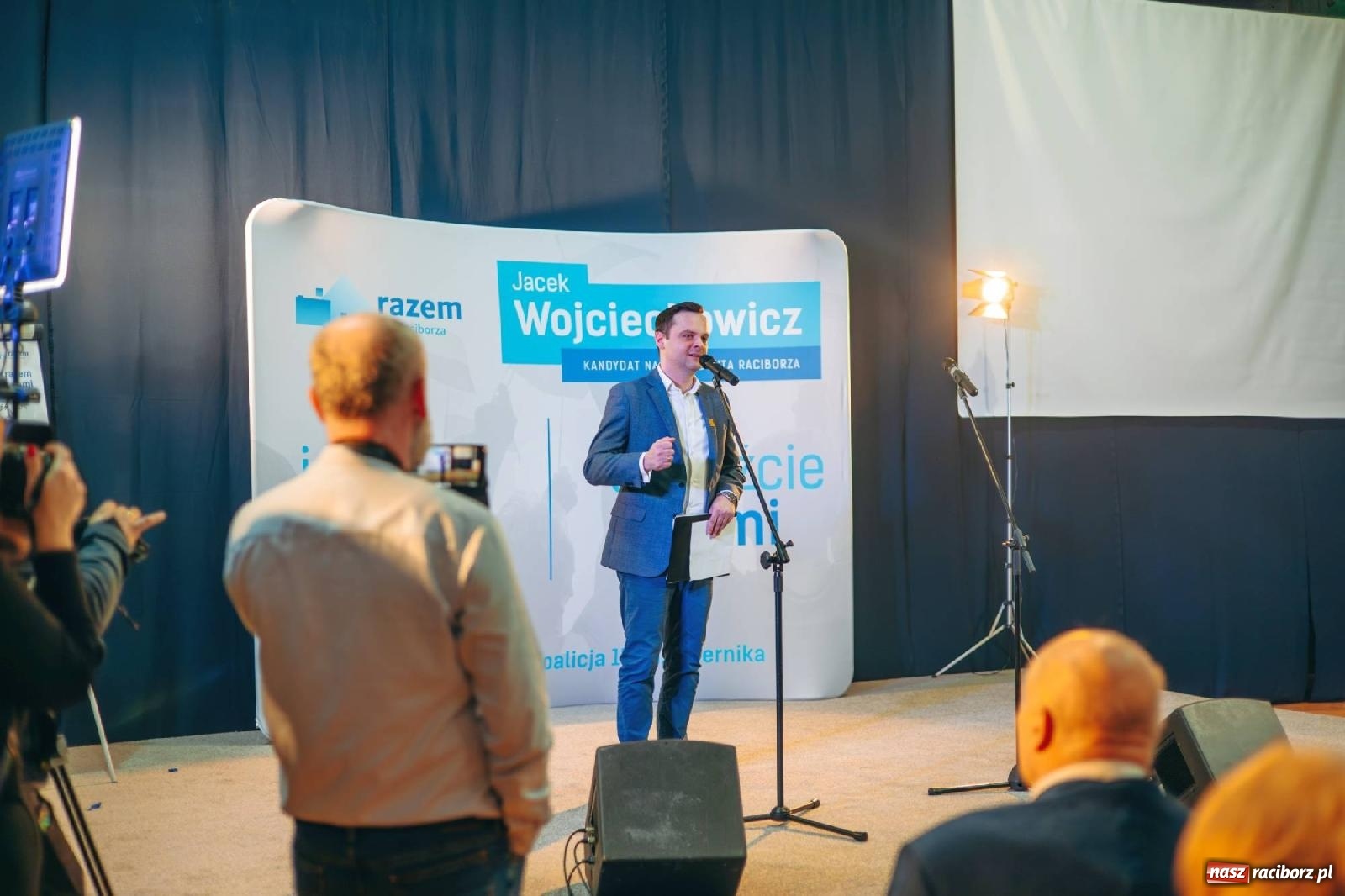 Zdjęcie w galerii na portalu naszraciborz.pl: Potencjał Raciborza jest marnowany! Konwencja wyborcza Jacka Wojciechowicza i jego drużyn wiadomości z regionu