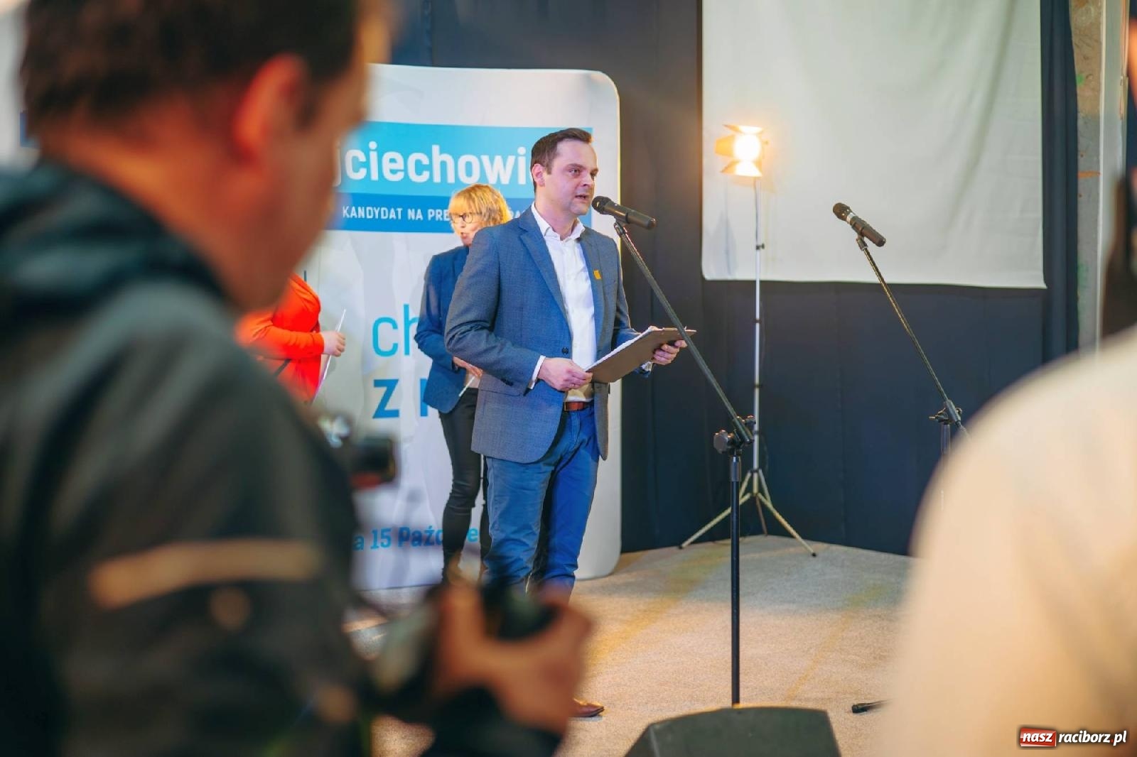 Zdjęcie w galerii na portalu naszraciborz.pl: Potencjał Raciborza jest marnowany! Konwencja wyborcza Jacka Wojciechowicza i jego drużyn wiadomości z regionu