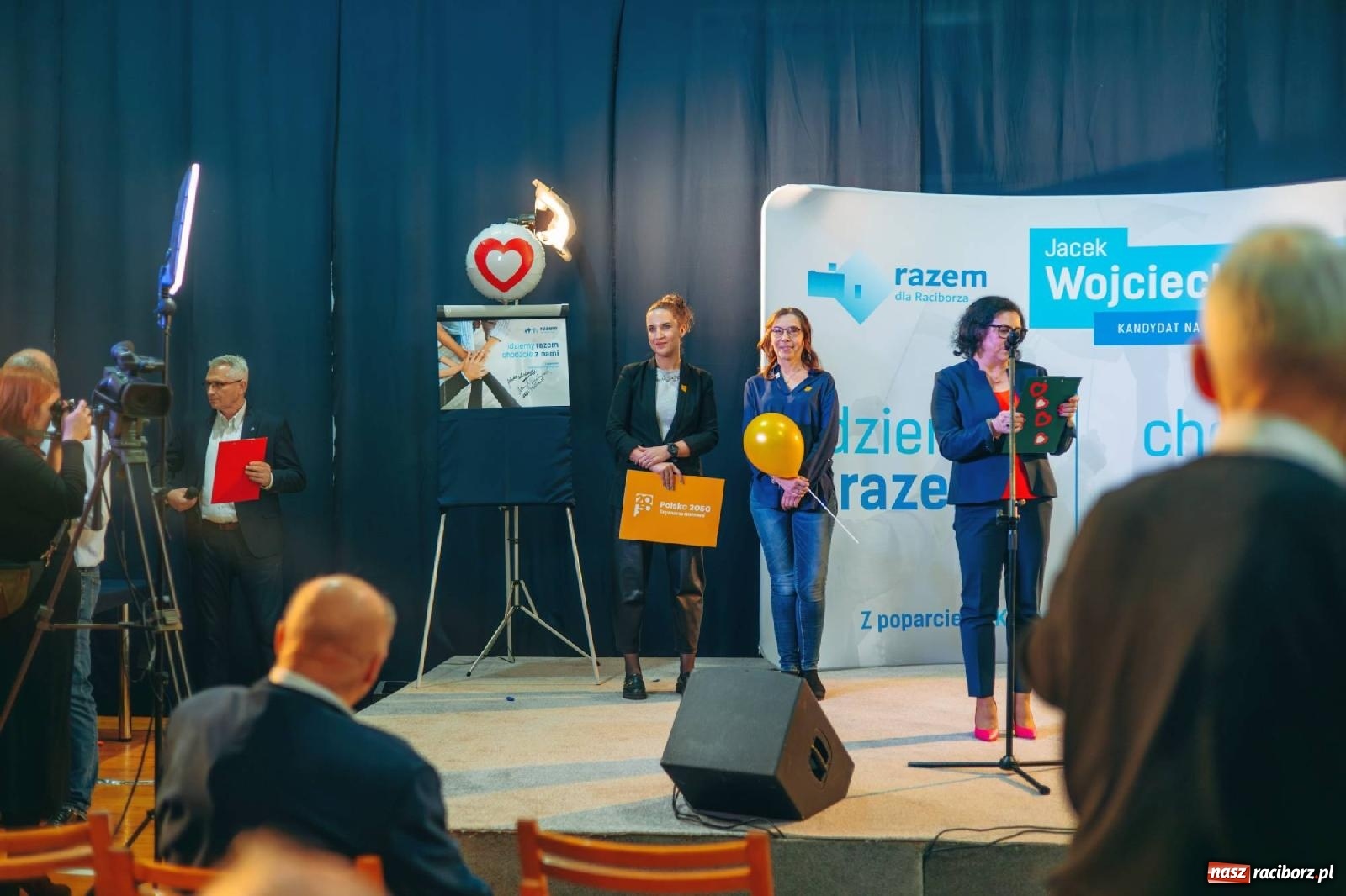 Zdjęcie w galerii na portalu naszraciborz.pl: Potencjał Raciborza jest marnowany! Konwencja wyborcza Jacka Wojciechowicza i jego drużyn wiadomości z regionu