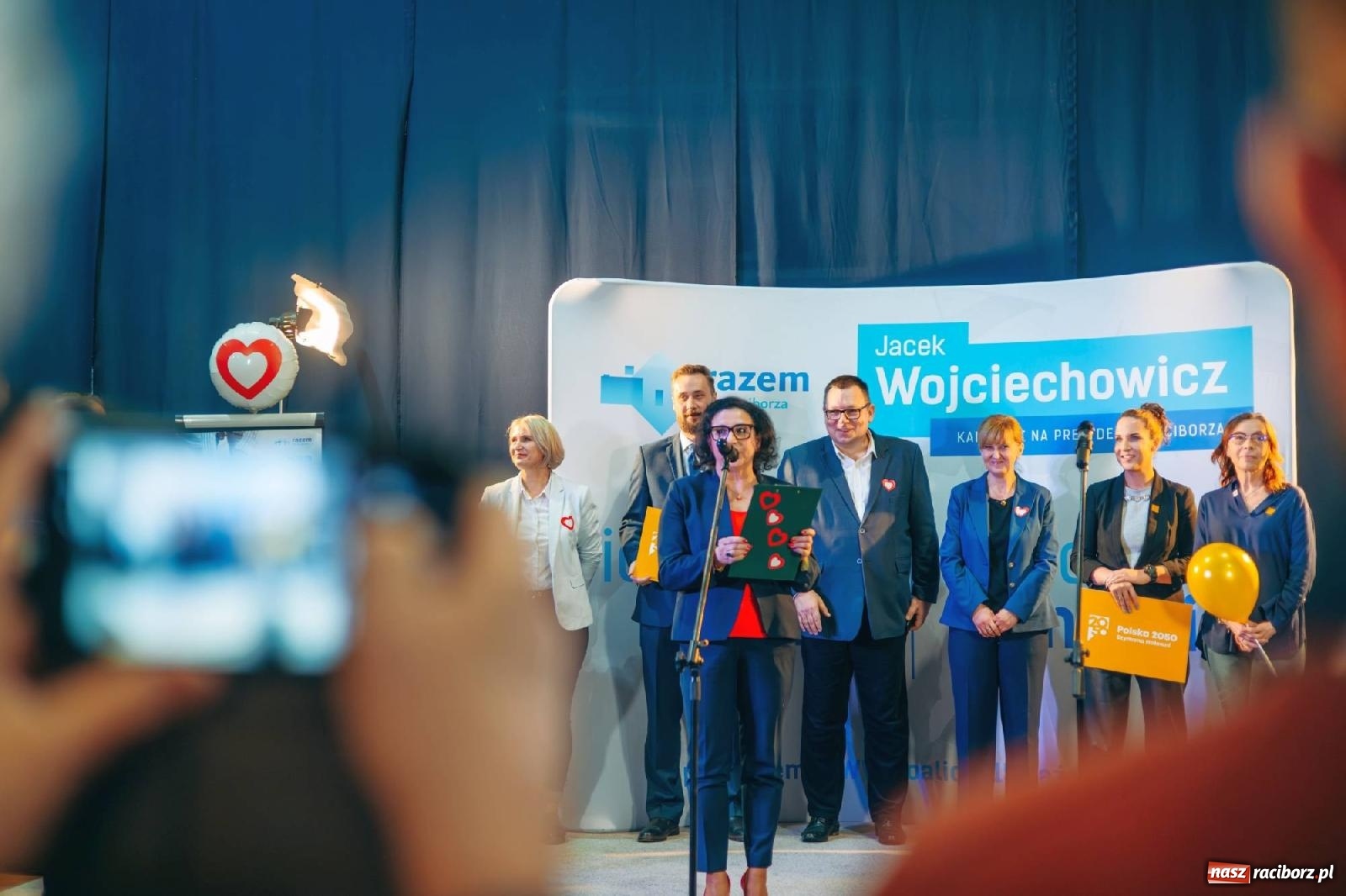 Zdjęcie w galerii na portalu naszraciborz.pl: Potencjał Raciborza jest marnowany! Konwencja wyborcza Jacka Wojciechowicza i jego drużyn wiadomości z regionu