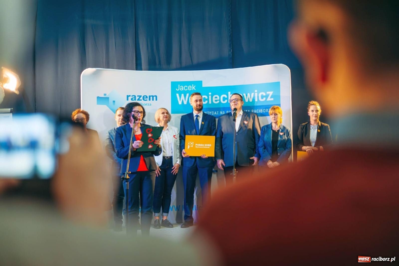 Zdjęcie w galerii na portalu naszraciborz.pl: Potencjał Raciborza jest marnowany! Konwencja wyborcza Jacka Wojciechowicza i jego drużyn wiadomości z regionu