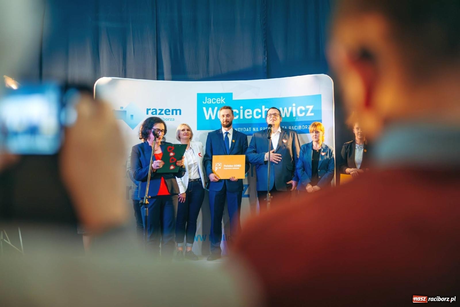 Zdjęcie w galerii na portalu naszraciborz.pl: Potencjał Raciborza jest marnowany! Konwencja wyborcza Jacka Wojciechowicza i jego drużyn wiadomości z regionu