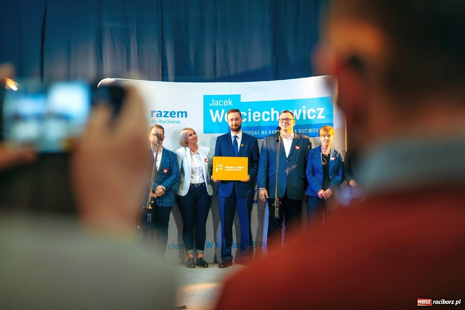 Zdjęcie w galerii na portalu naszraciborz.pl: Potencjał Raciborza jest marnowany! Konwencja wyborcza Jacka Wojciechowicza i jego drużyn wiadomości z regionu