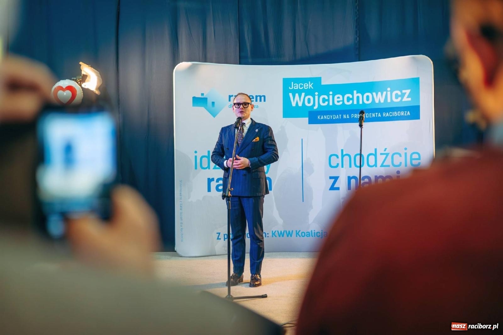 Zdjęcie w galerii na portalu naszraciborz.pl: Potencjał Raciborza jest marnowany! Konwencja wyborcza Jacka Wojciechowicza i jego drużyn wiadomości z regionu
