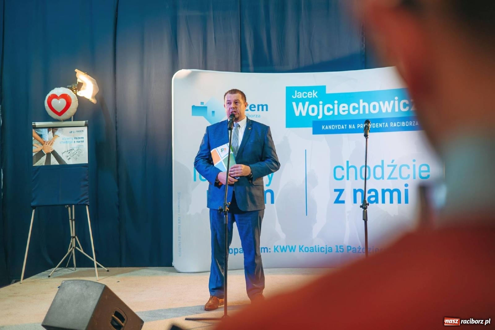 Zdjęcie w galerii na portalu naszraciborz.pl: Potencjał Raciborza jest marnowany! Konwencja wyborcza Jacka Wojciechowicza i jego drużyn wiadomości z regionu