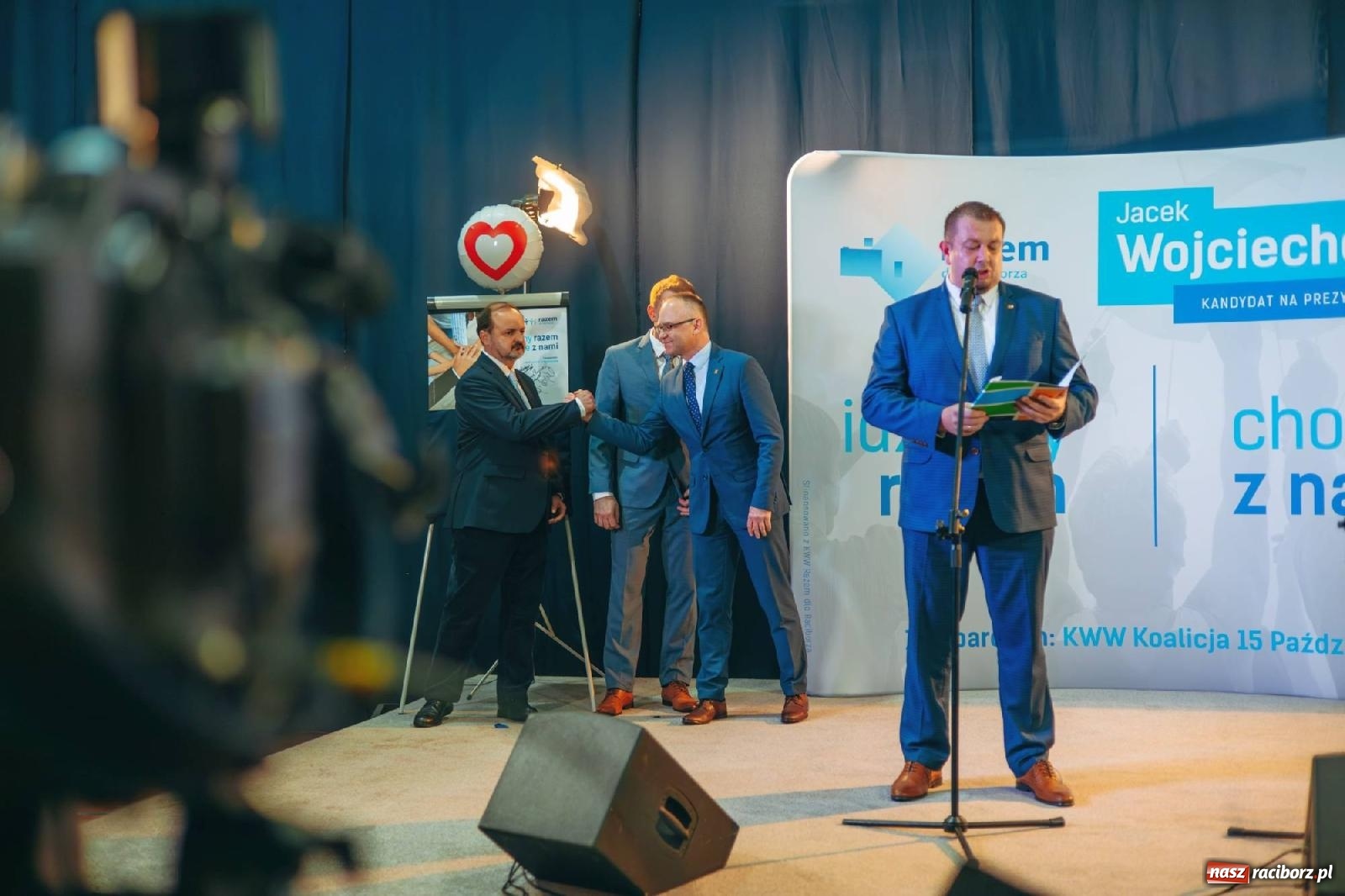 Zdjęcie w galerii na portalu naszraciborz.pl: Potencjał Raciborza jest marnowany! Konwencja wyborcza Jacka Wojciechowicza i jego drużyn wiadomości z regionu