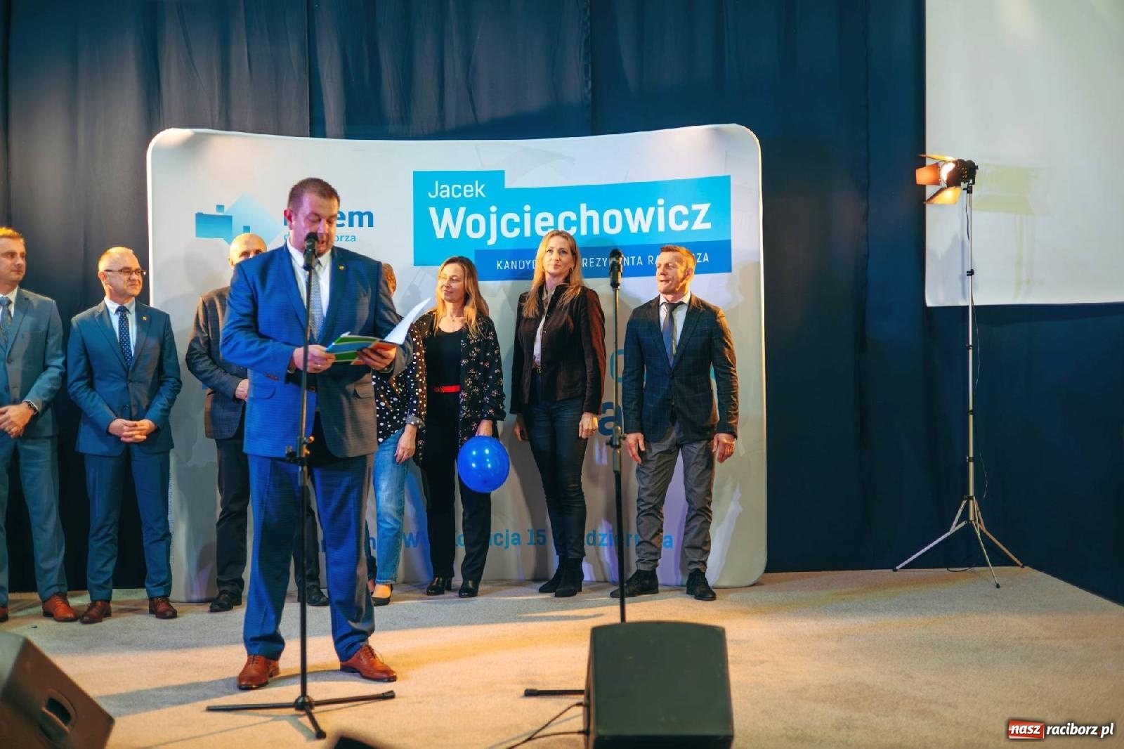 Zdjęcie w galerii na portalu naszraciborz.pl: Potencjał Raciborza jest marnowany! Konwencja wyborcza Jacka Wojciechowicza i jego drużyn wiadomości z regionu