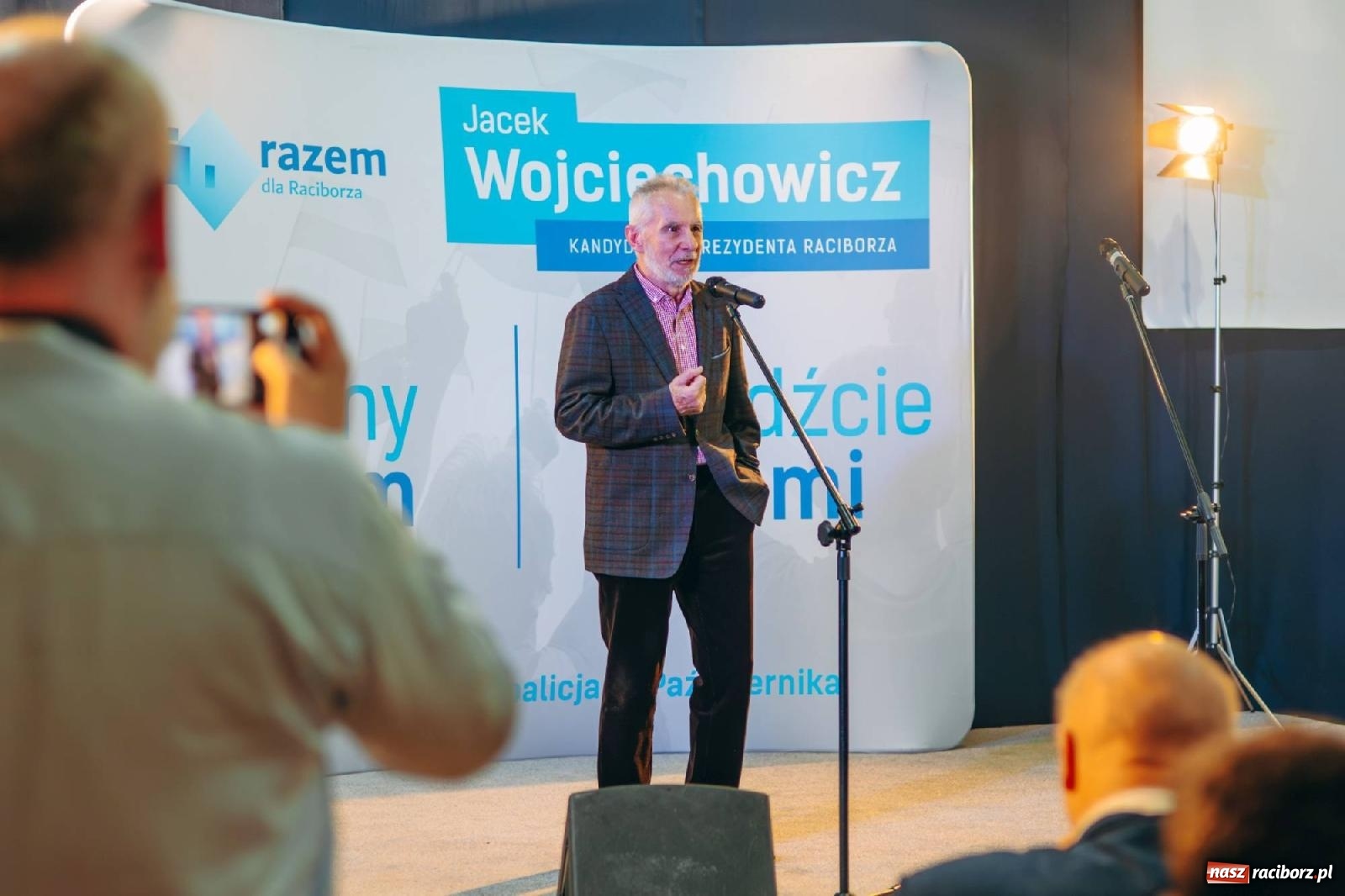 Zdjęcie w galerii na portalu naszraciborz.pl: Potencjał Raciborza jest marnowany! Konwencja wyborcza Jacka Wojciechowicza i jego drużyn wiadomości z regionu