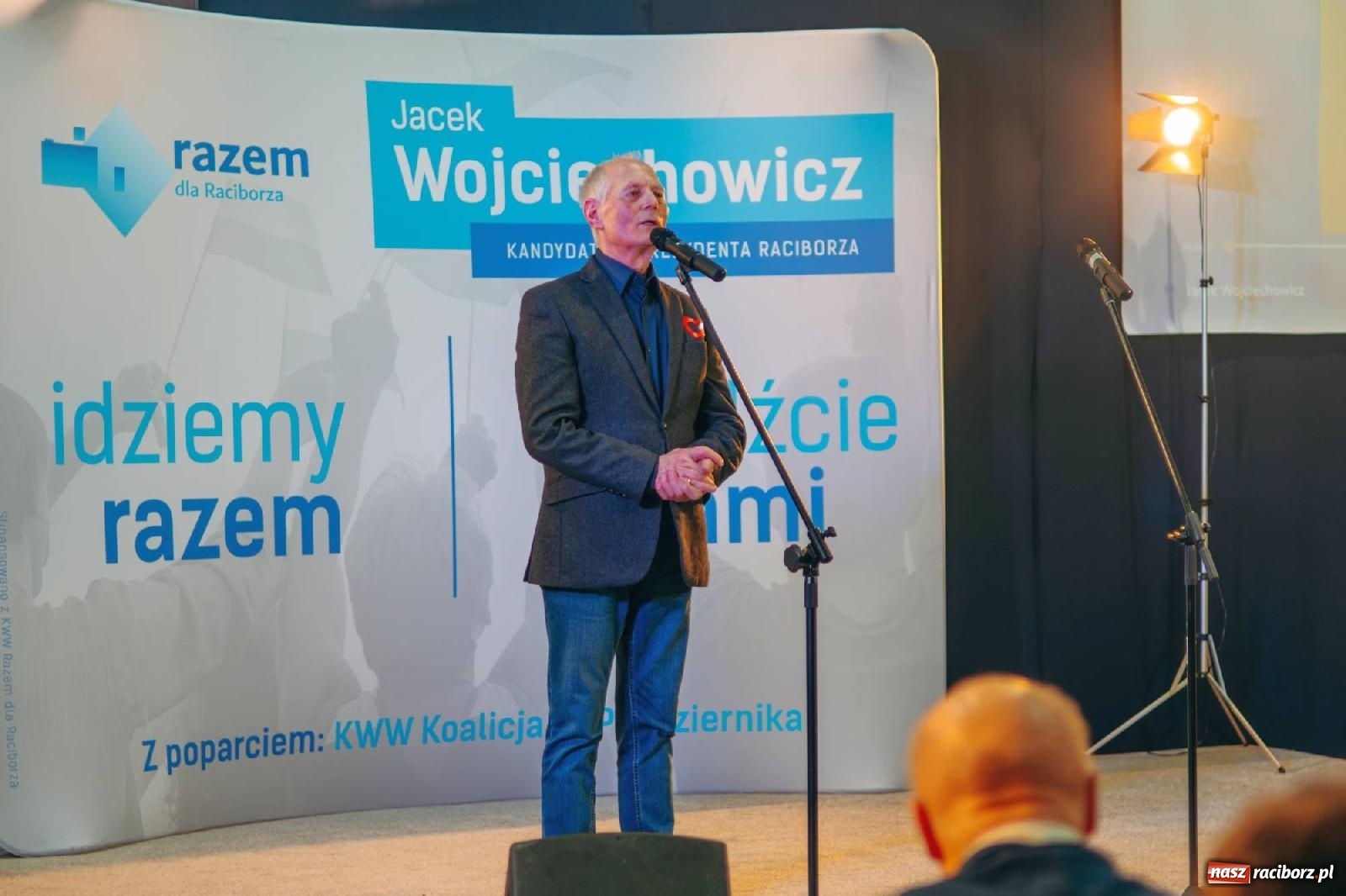 Zdjęcie w galerii na portalu naszraciborz.pl: Potencjał Raciborza jest marnowany! Konwencja wyborcza Jacka Wojciechowicza i jego drużyn wiadomości z regionu