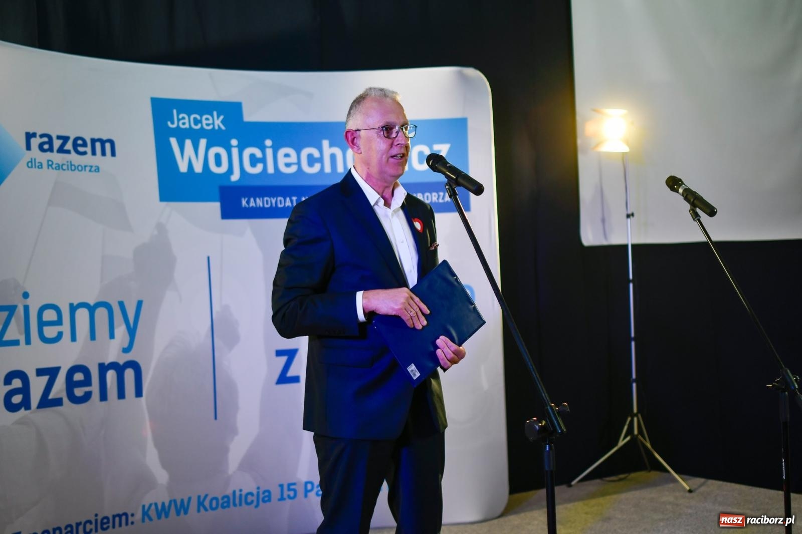 Zdjęcie w galerii na portalu naszraciborz.pl: Potencjał Raciborza jest marnowany! Konwencja wyborcza Jacka Wojciechowicza i jego drużyn wiadomości z regionu