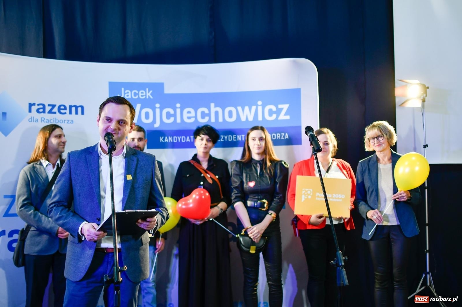 Zdjęcie w galerii na portalu naszraciborz.pl: Potencjał Raciborza jest marnowany! Konwencja wyborcza Jacka Wojciechowicza i jego drużyn wiadomości z regionu