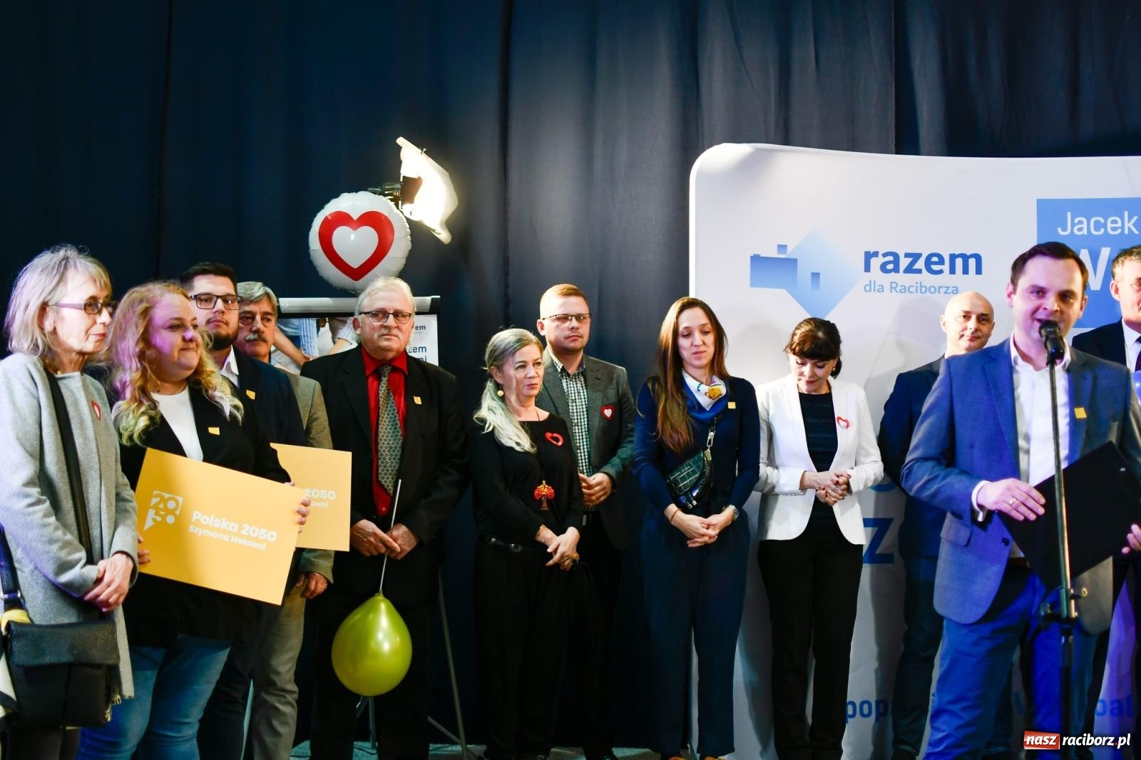 Zdjęcie w galerii na portalu naszraciborz.pl: Potencjał Raciborza jest marnowany! Konwencja wyborcza Jacka Wojciechowicza i jego drużyn wiadomości z regionu
