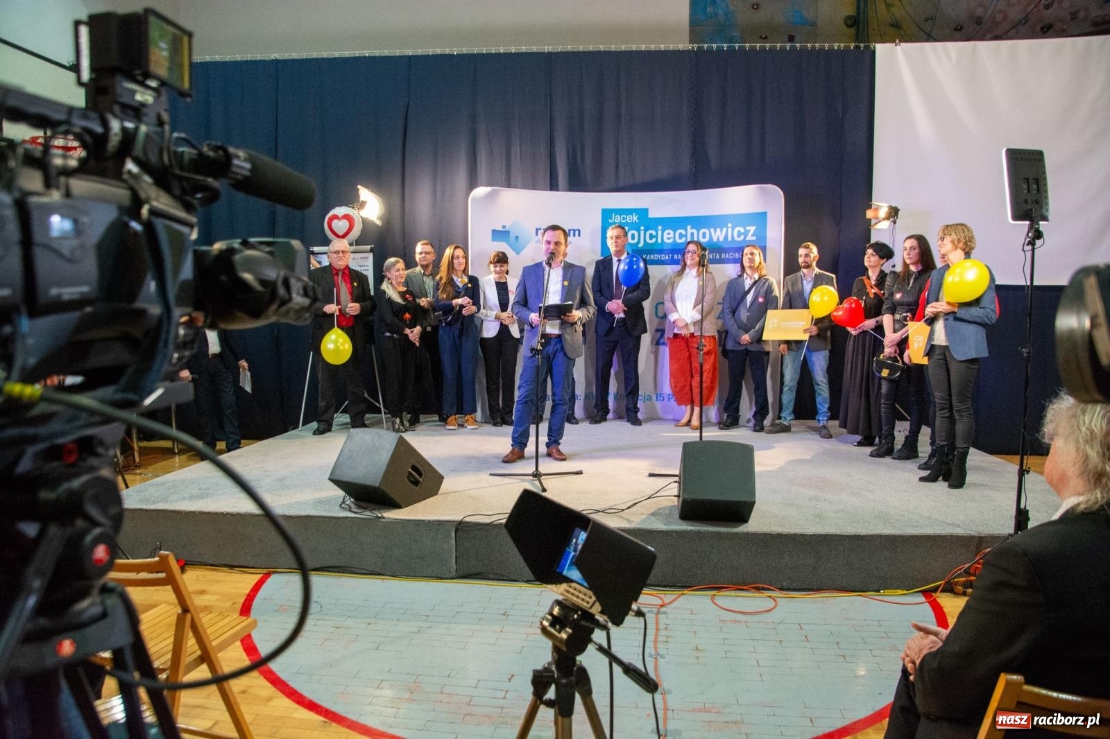 Zdjęcie w galerii na portalu naszraciborz.pl: Potencjał Raciborza jest marnowany! Konwencja wyborcza Jacka Wojciechowicza i jego drużyn wiadomości z regionu