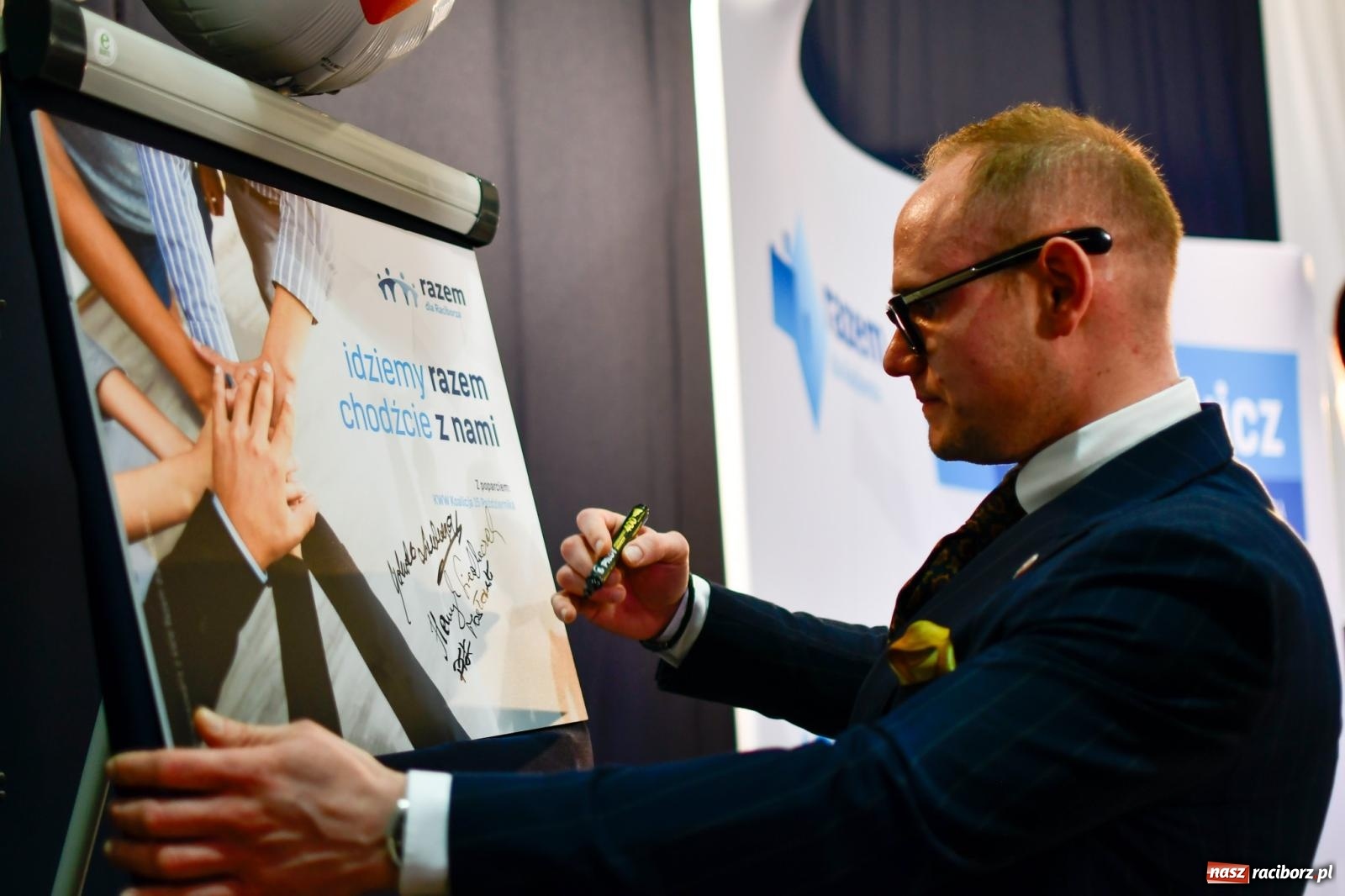 Zdjęcie w galerii na portalu naszraciborz.pl: Potencjał Raciborza jest marnowany! Konwencja wyborcza Jacka Wojciechowicza i jego drużyn wiadomości z regionu