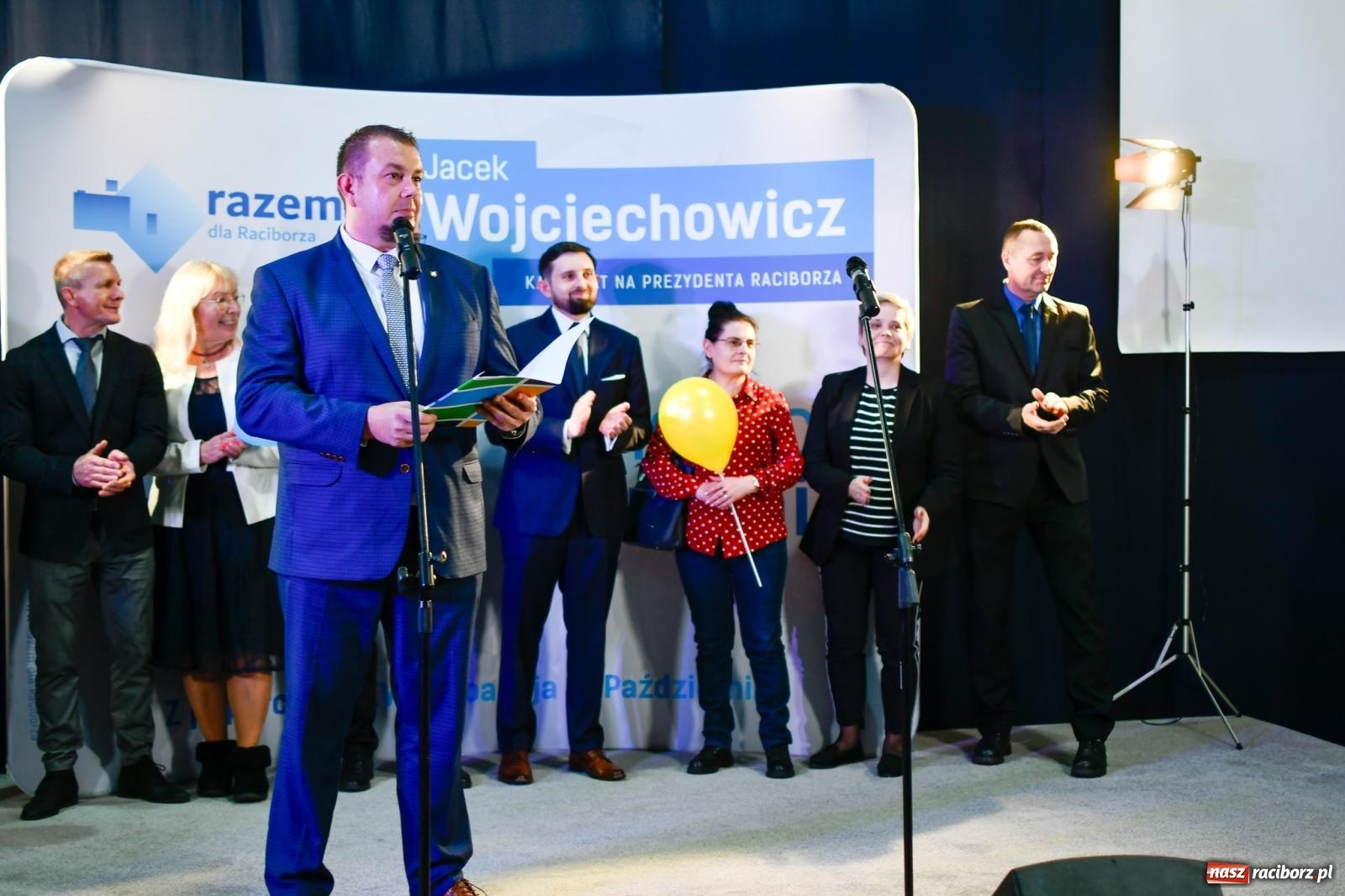 Zdjęcie w galerii na portalu naszraciborz.pl: Potencjał Raciborza jest marnowany! Konwencja wyborcza Jacka Wojciechowicza i jego drużyn wiadomości z regionu