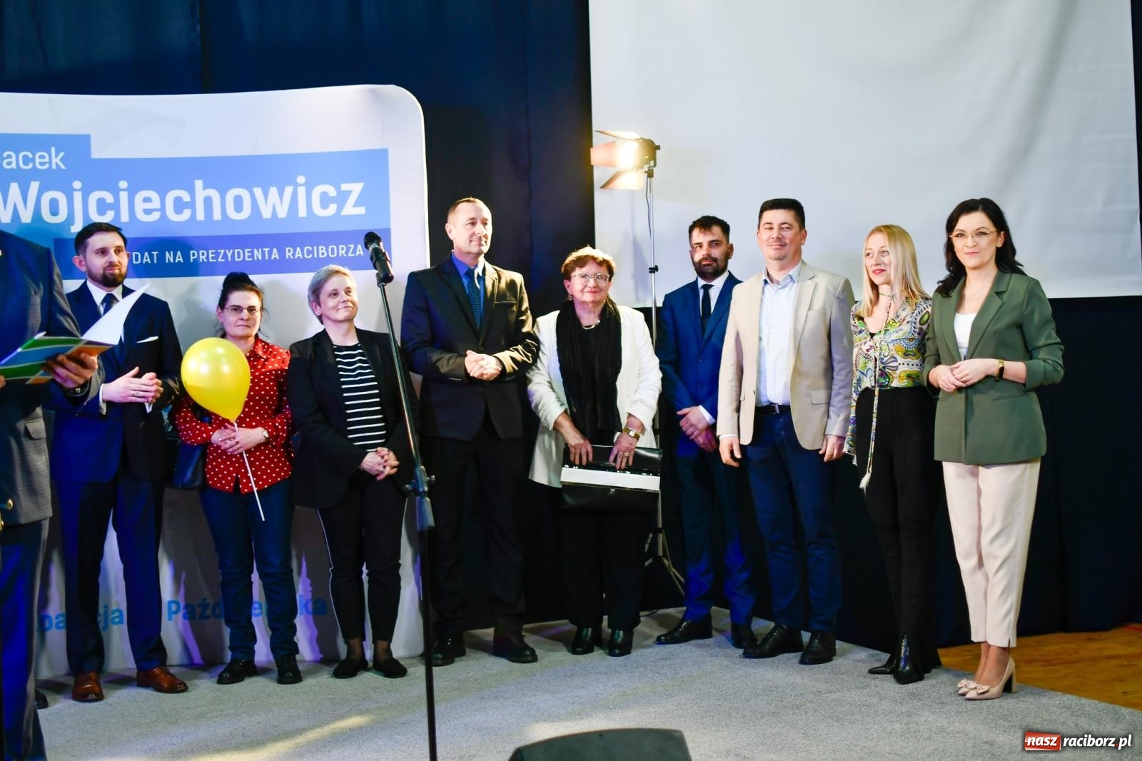 Zdjęcie w galerii na portalu naszraciborz.pl: Potencjał Raciborza jest marnowany! Konwencja wyborcza Jacka Wojciechowicza i jego drużyn wiadomości z regionu