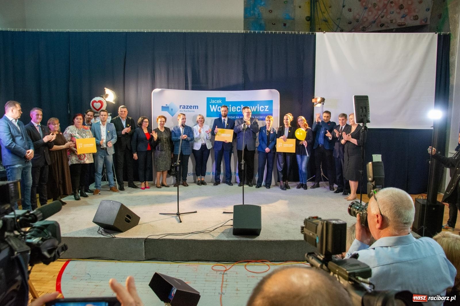 Zdjęcie w galerii na portalu naszraciborz.pl: Potencjał Raciborza jest marnowany! Konwencja wyborcza Jacka Wojciechowicza i jego drużyn wiadomości z regionu