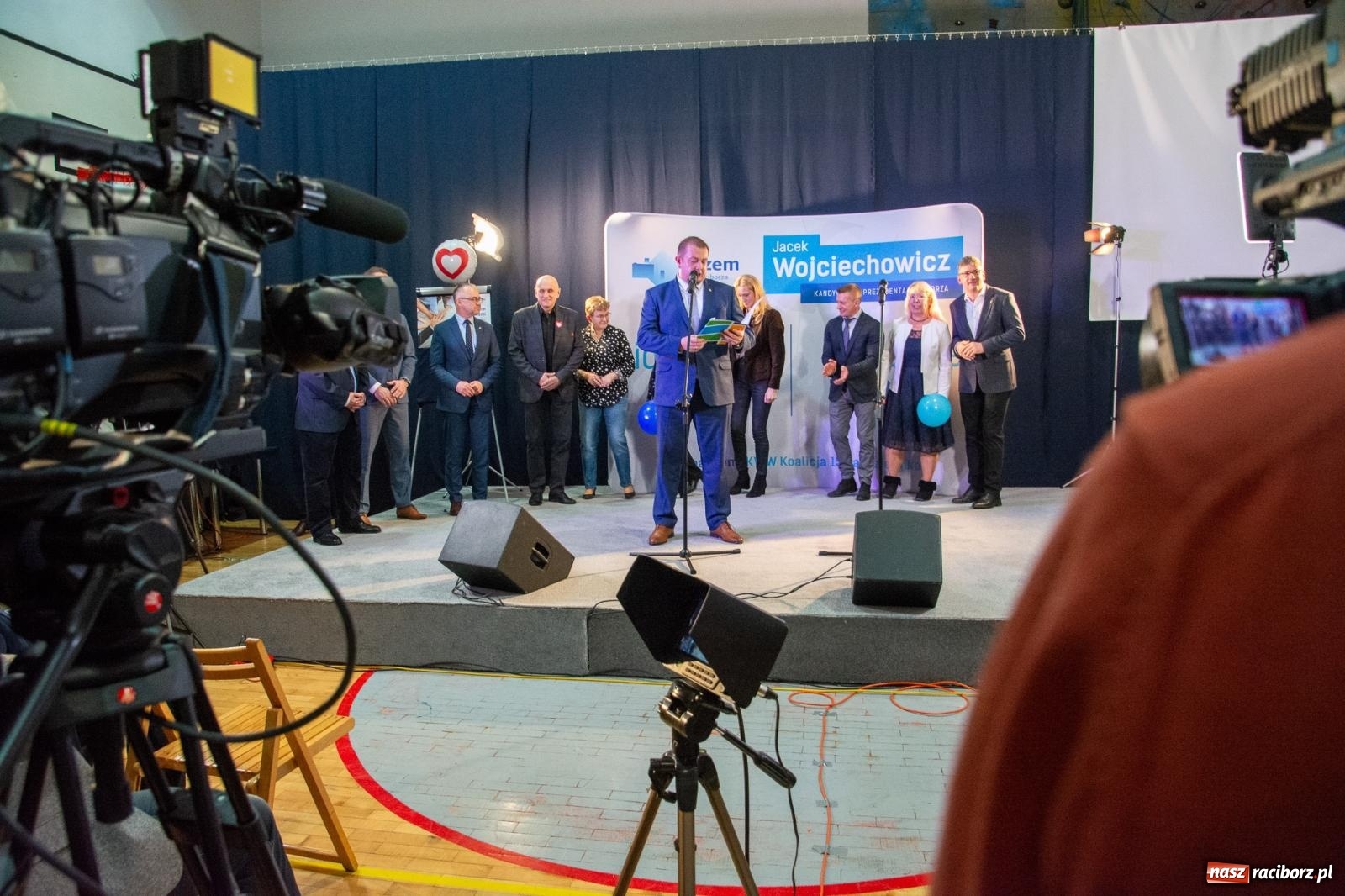 Zdjęcie w galerii na portalu naszraciborz.pl: Potencjał Raciborza jest marnowany! Konwencja wyborcza Jacka Wojciechowicza i jego drużyn wiadomości z regionu