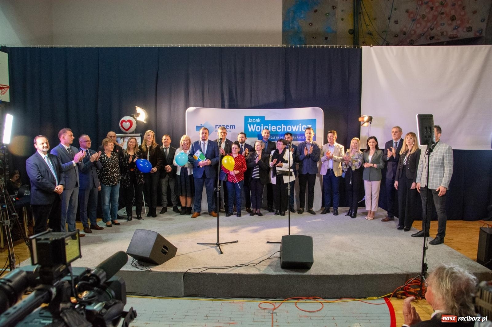 Zdjęcie w galerii na portalu naszraciborz.pl: Potencjał Raciborza jest marnowany! Konwencja wyborcza Jacka Wojciechowicza i jego drużyn wiadomości z regionu