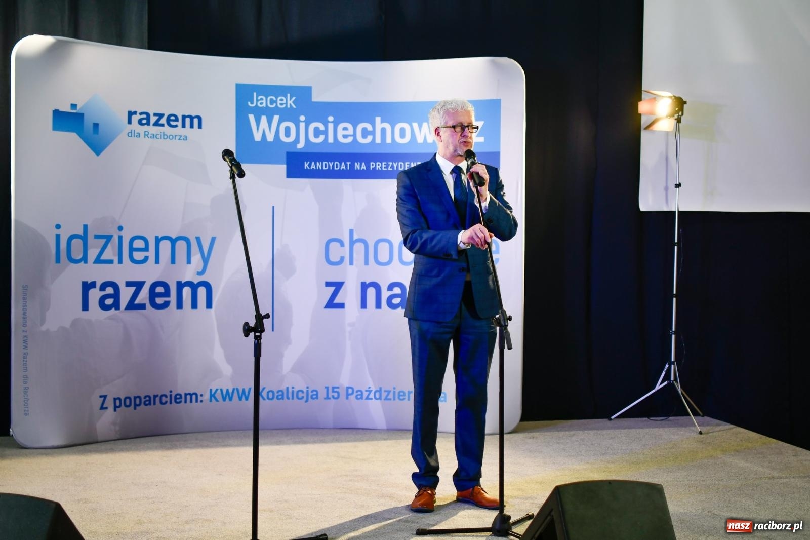 Zdjęcie w galerii na portalu naszraciborz.pl: Potencjał Raciborza jest marnowany! Konwencja wyborcza Jacka Wojciechowicza i jego drużyn wiadomości z regionu
